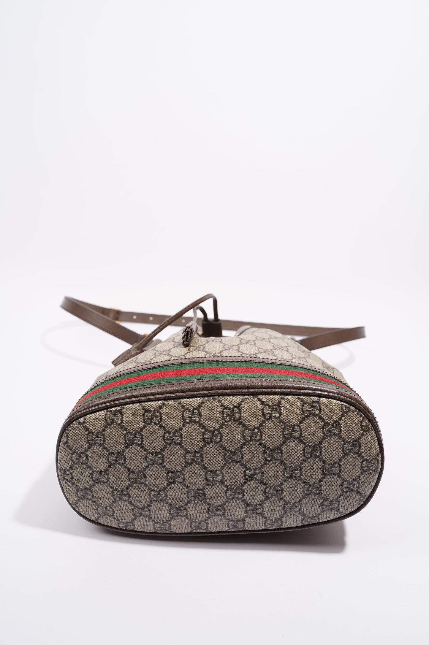 Gucci Womens Ophidia GG Bucket Bag Supreme Large