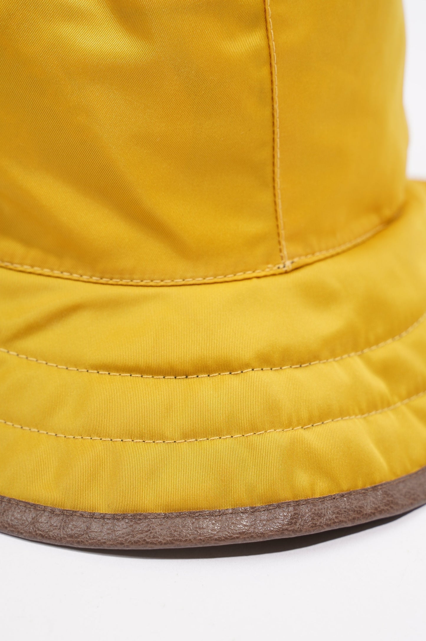Gucci The North Face Reversible Bucket Hat Black / Yellow Nylon