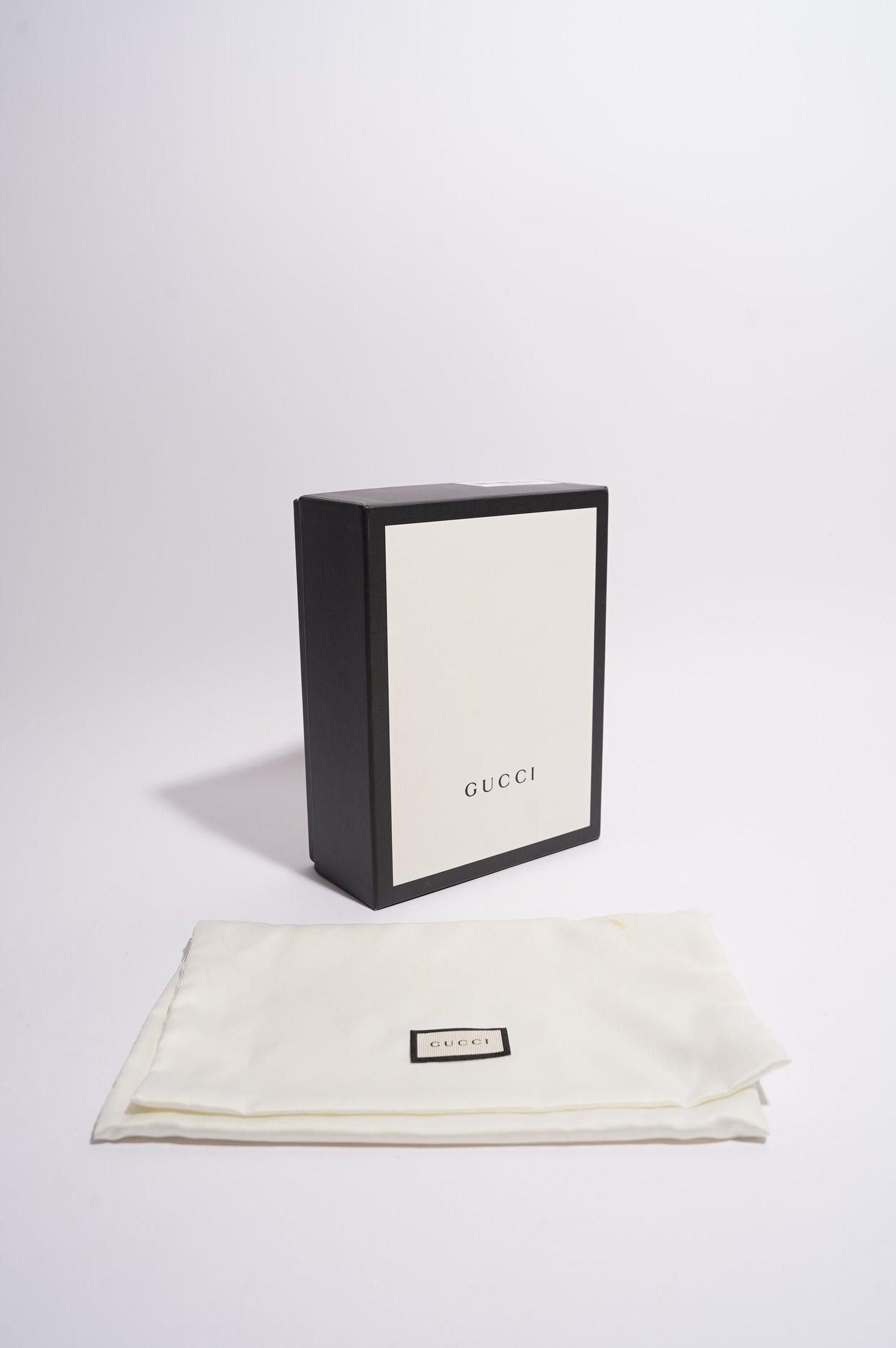 Gucci Womens Marmont Flap Black / Gold Super Mini