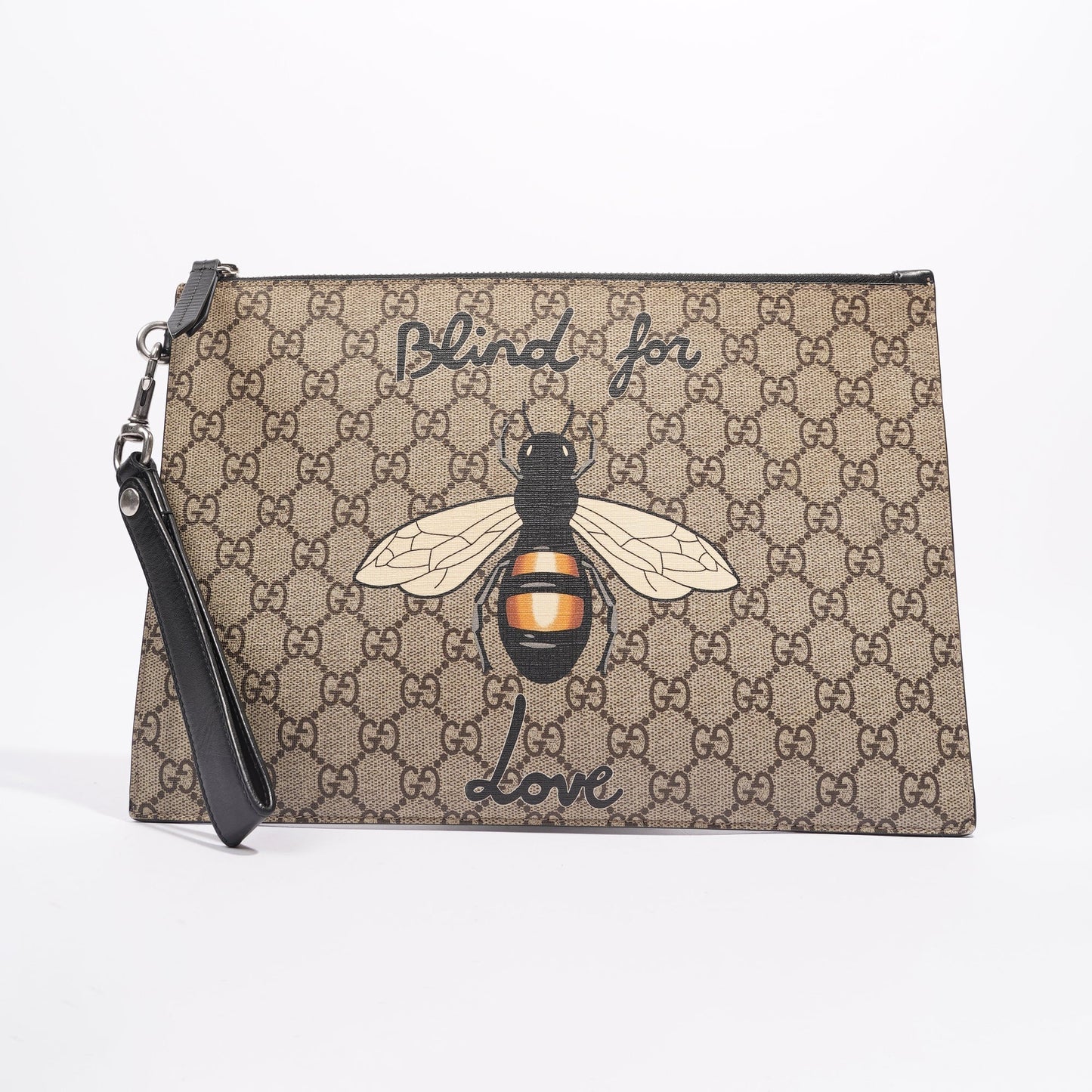 Gucci Pouch Bee Supreme / Bee Print Canvas