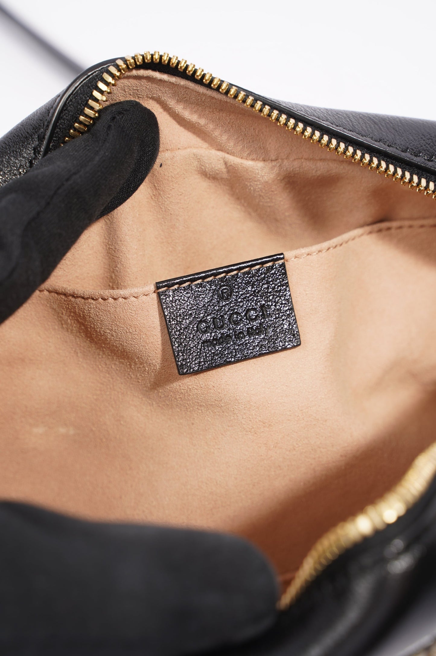 Gucci Womens Marmont Zip Supreme / Gold