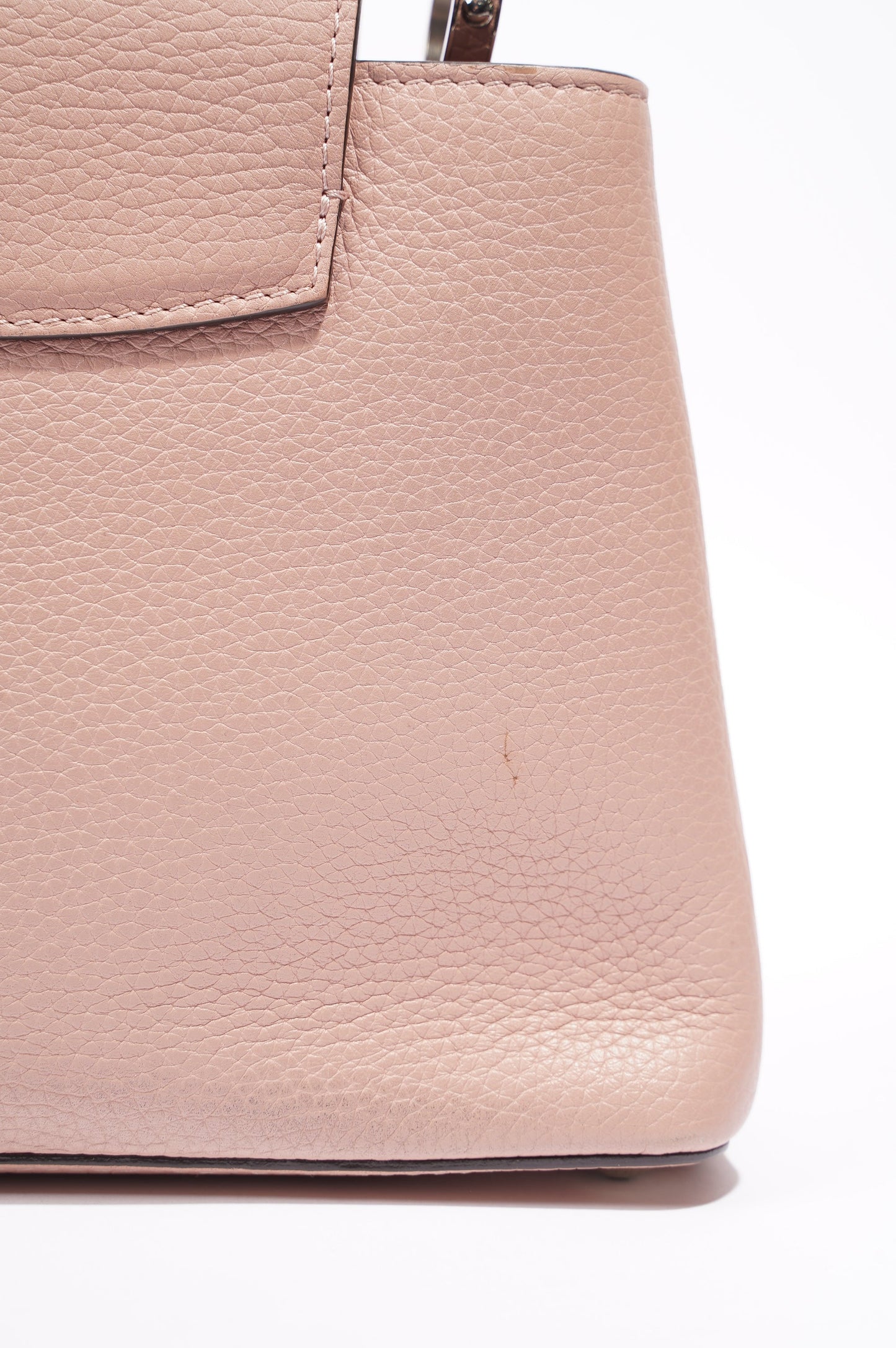 Louis Vuitton Capucines Pink Leather BB