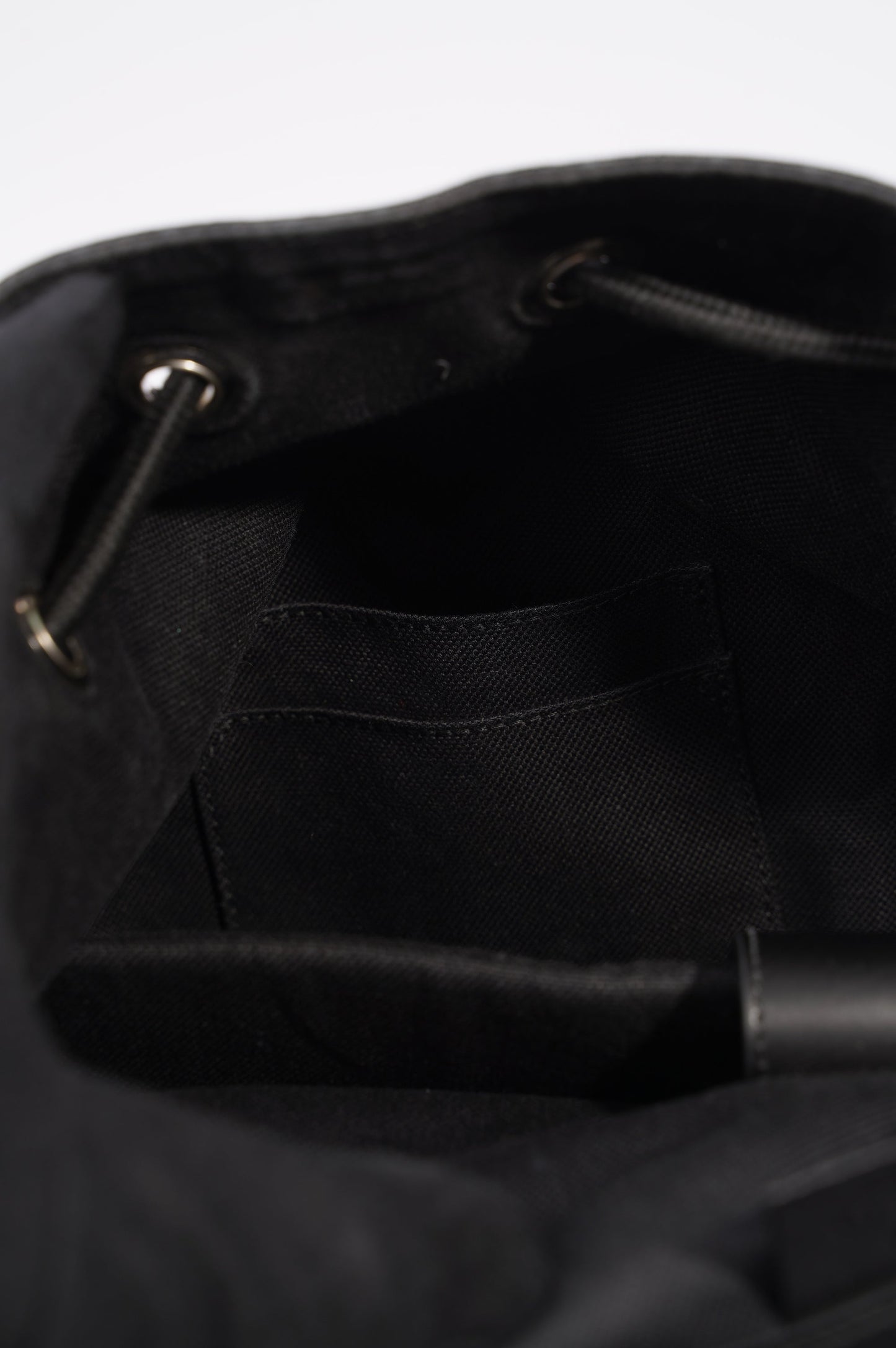 Gucci Mens GG Web Backpack Grey Canvas
