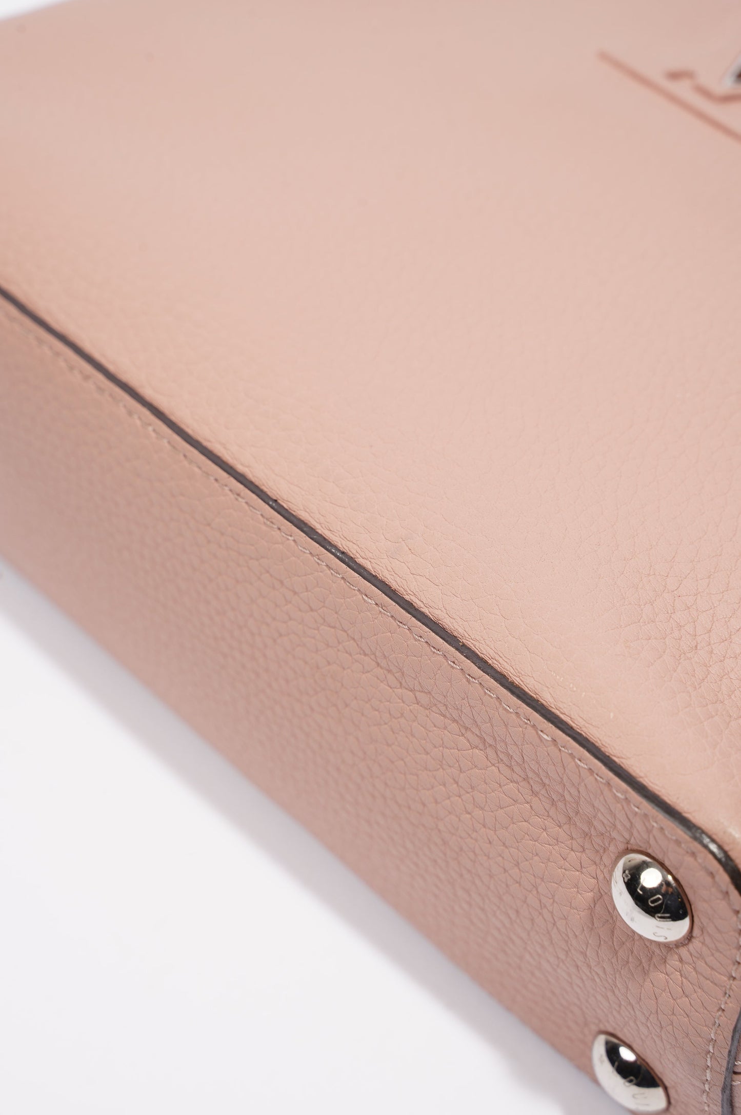 Louis Vuitton Capucines Pink Leather BB