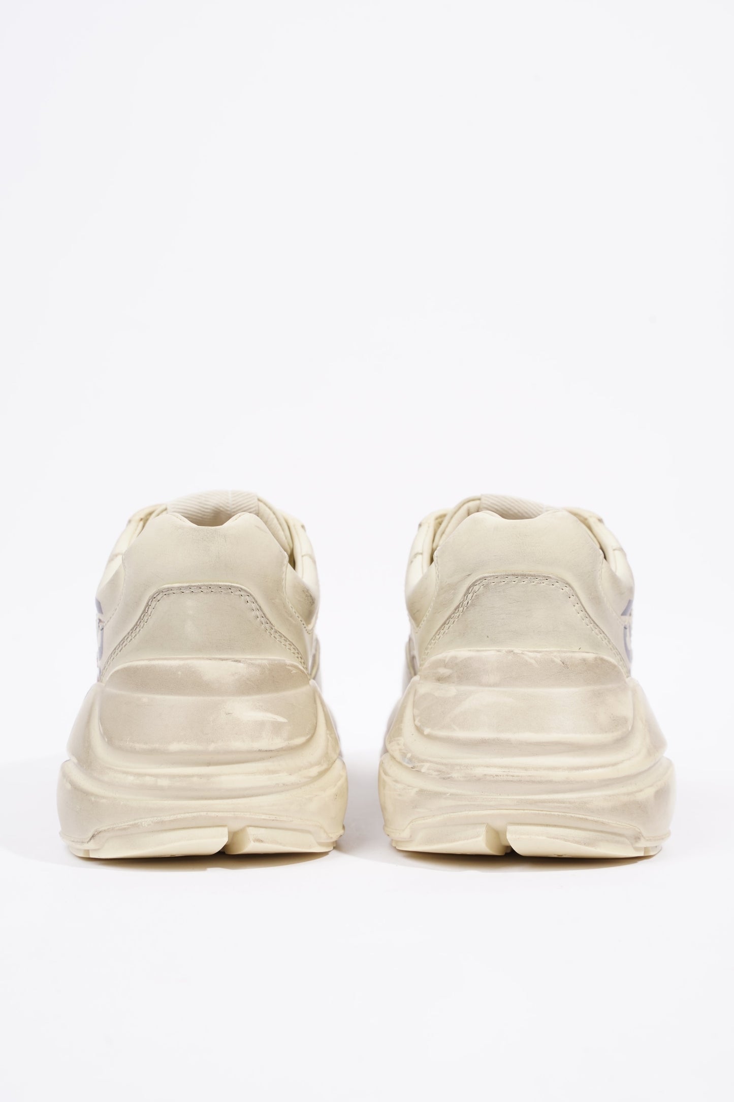 Gucci Womens Rhyton Cream Distressed EU 38 / UK 5
