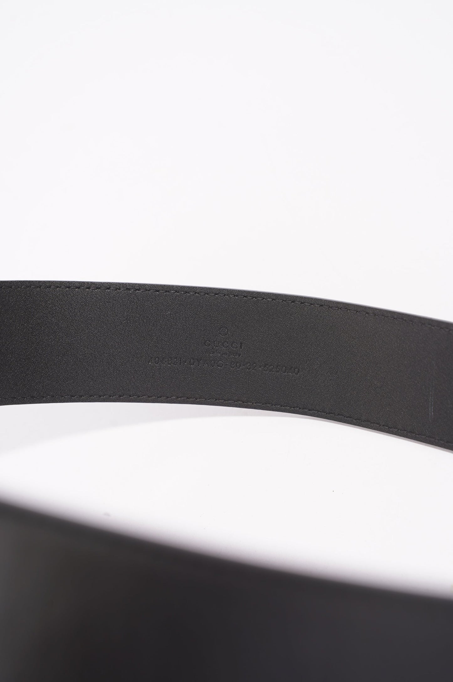 Gucci Mens Marmont Belt Black / Gold 80 cm / 32 "