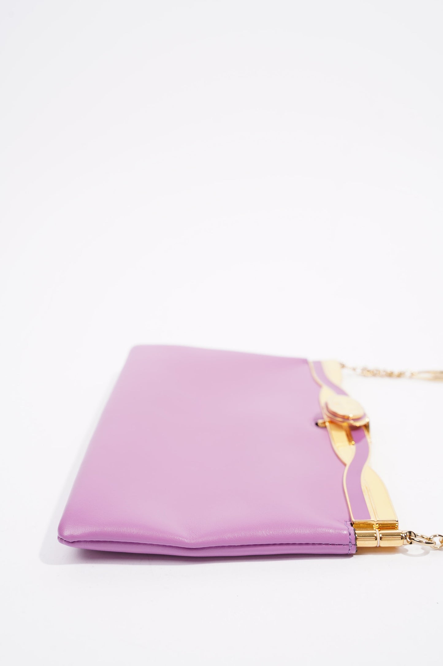 Gucci Womens Broadway Evening Bag Lilac