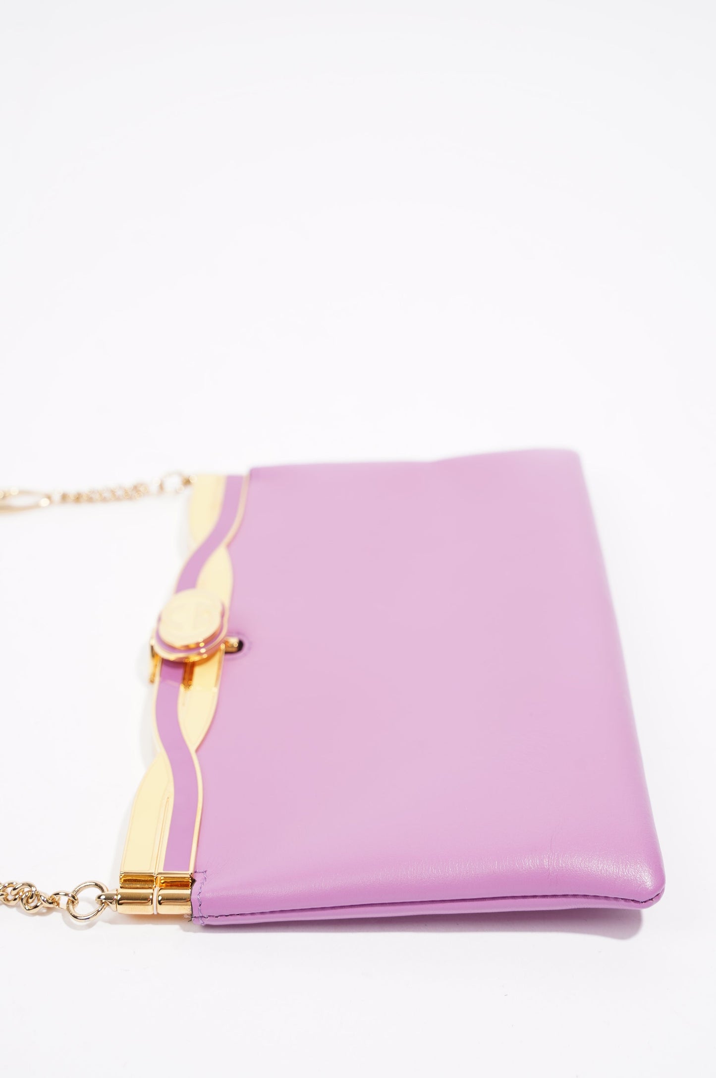 Gucci Womens Broadway Evening Bag Lilac