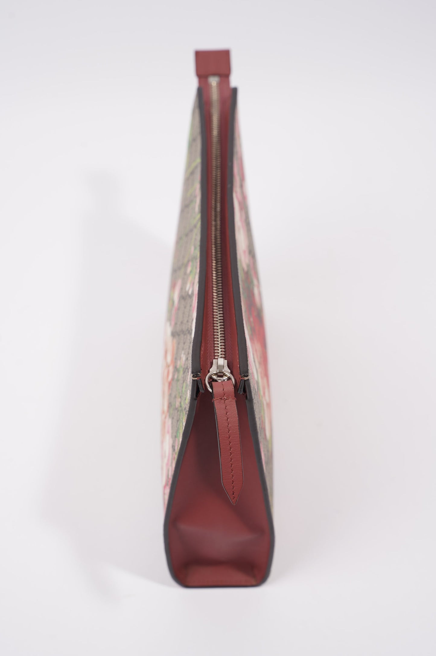 Gucci Womens GG Blooms Cosmetic Case Floral Print Canvas Large