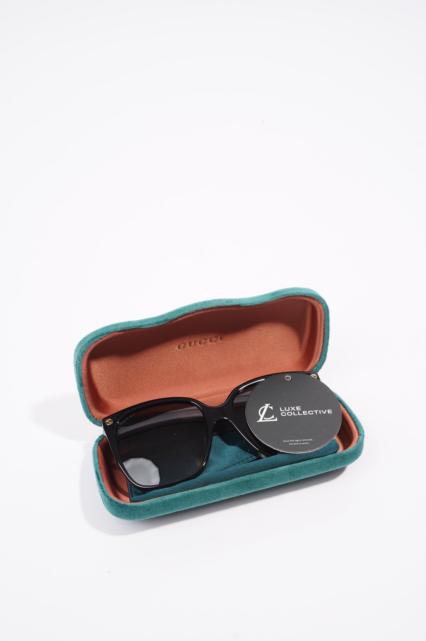 Gucci Womens GG0022S Sunglasses Black 140