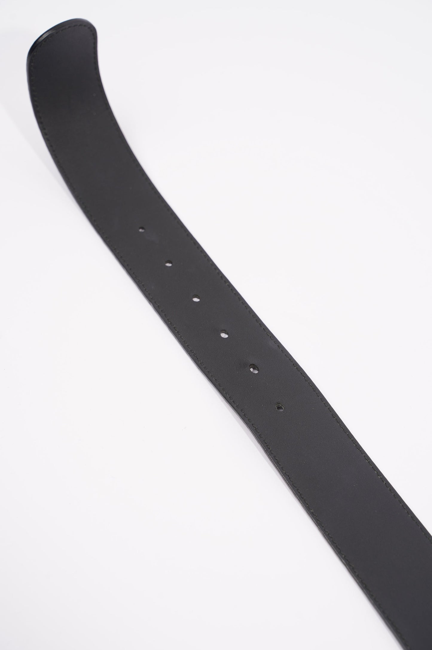Gucci Womens Marmont Belt With Pearls Black / Gold 95-38