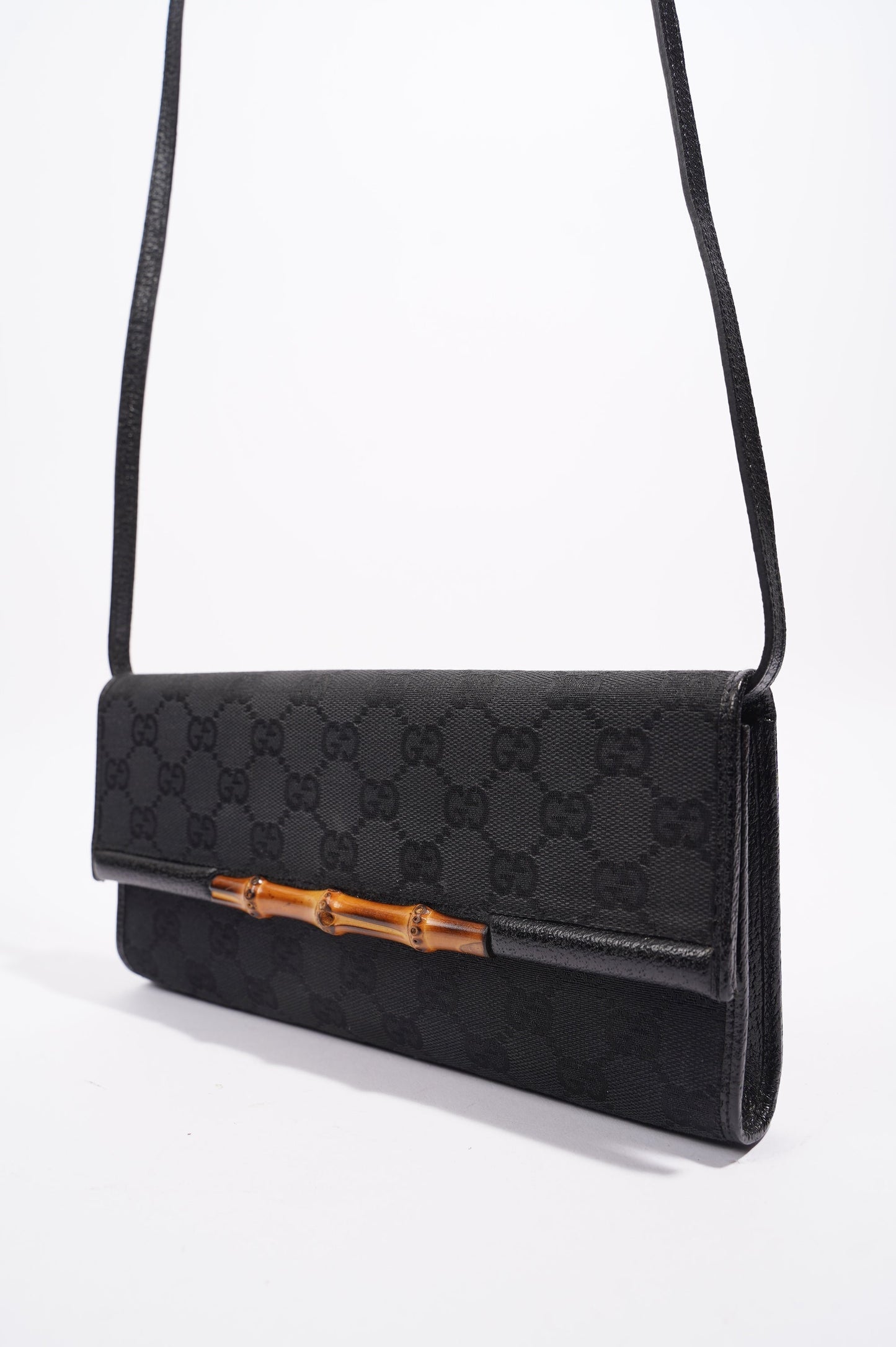 Gucci Womens Vintage Clutch Black