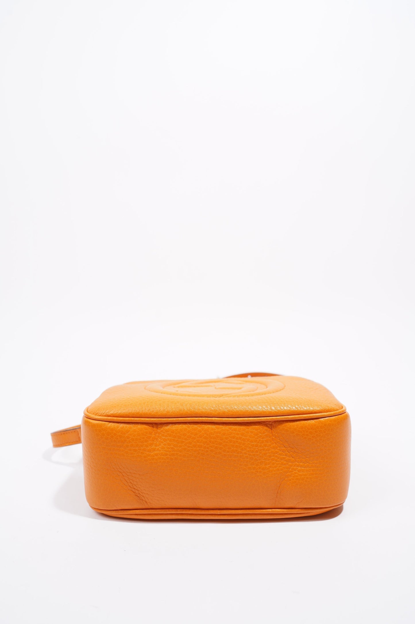 Gucci Womens Soho Disco Bag Orange Small