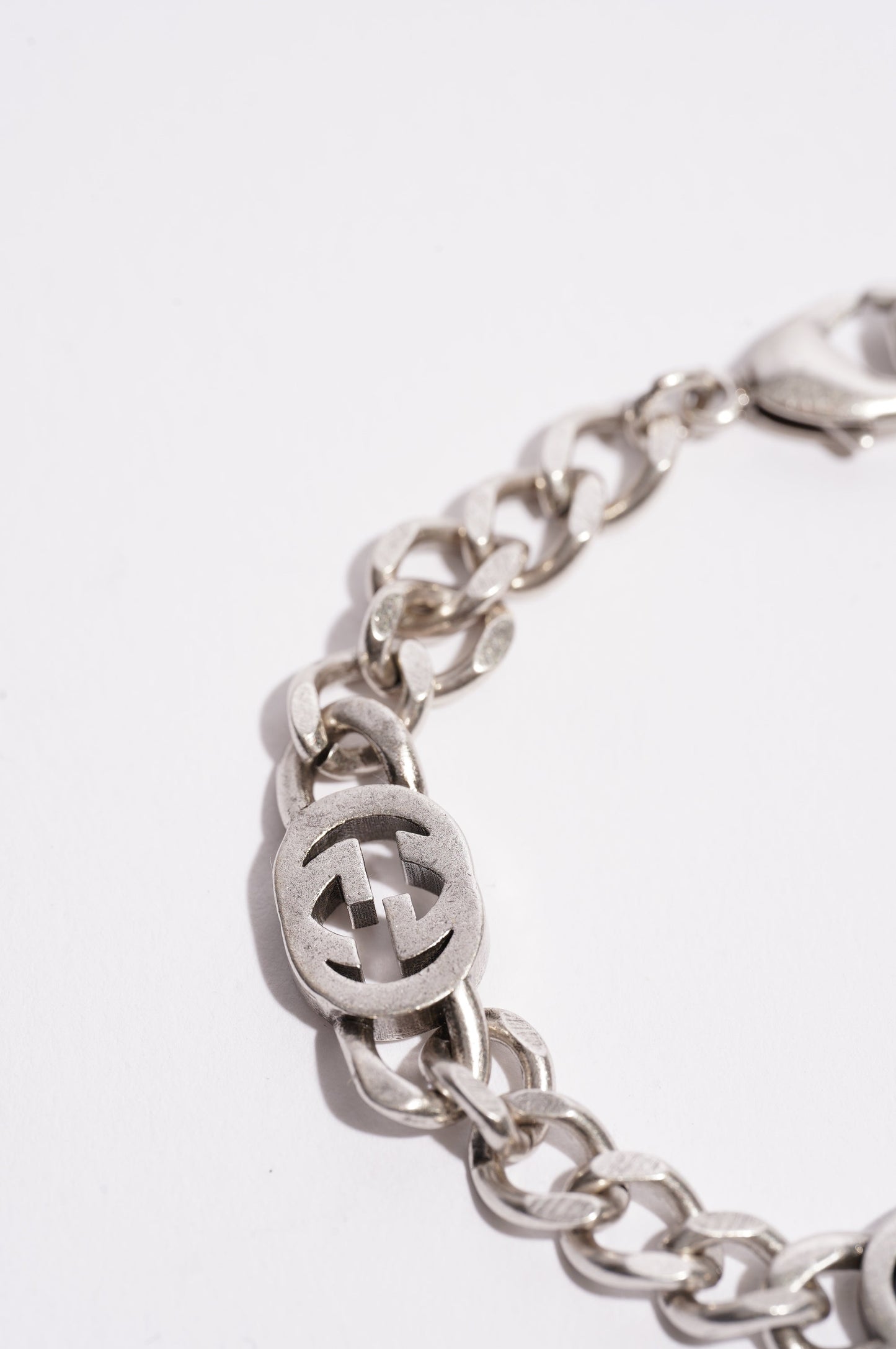 Gucci Interlocking GG Bracelet Silver
