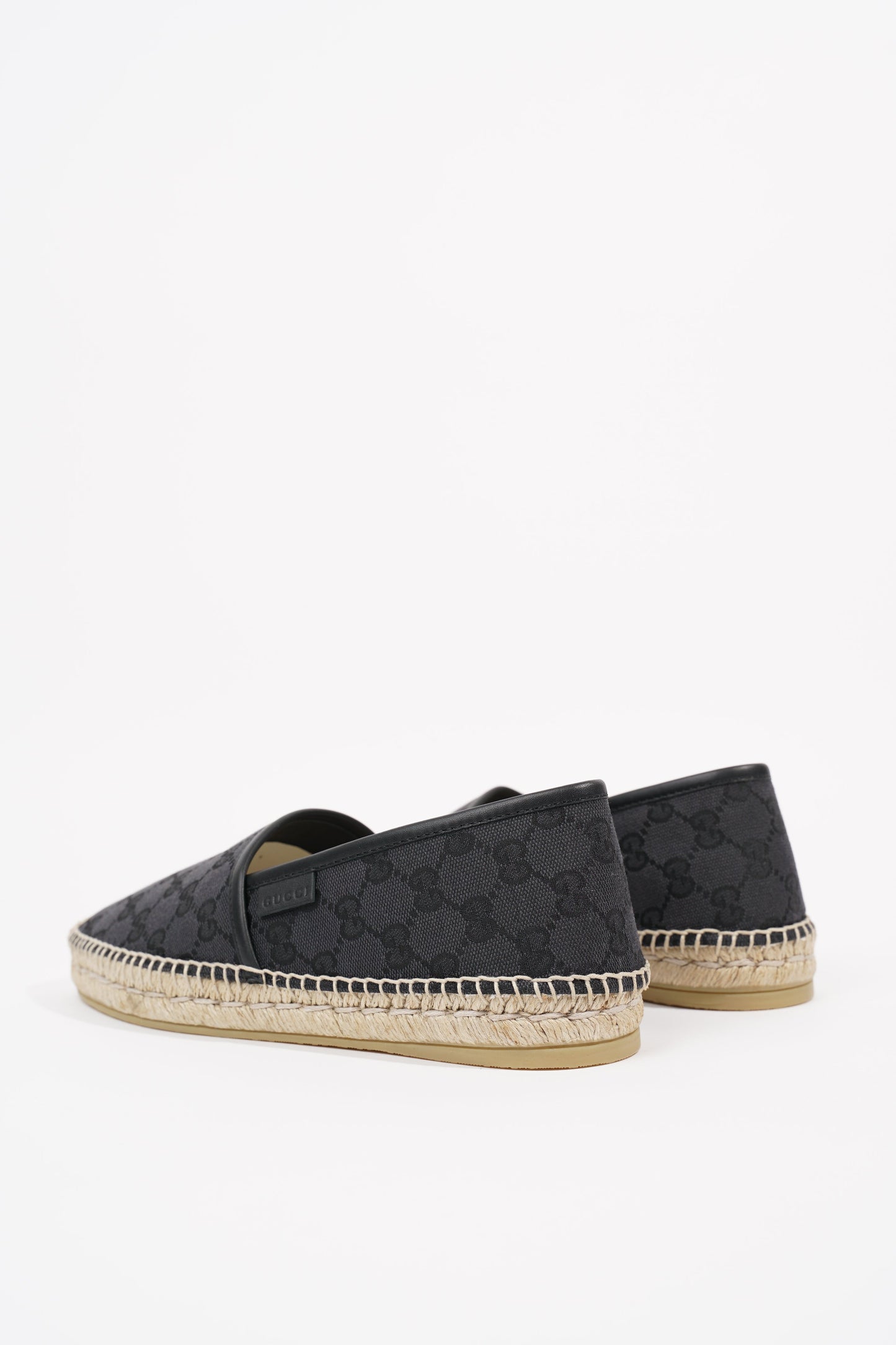 Gucci Womens Espadrilles Black EU 39.5 / UK 6.5