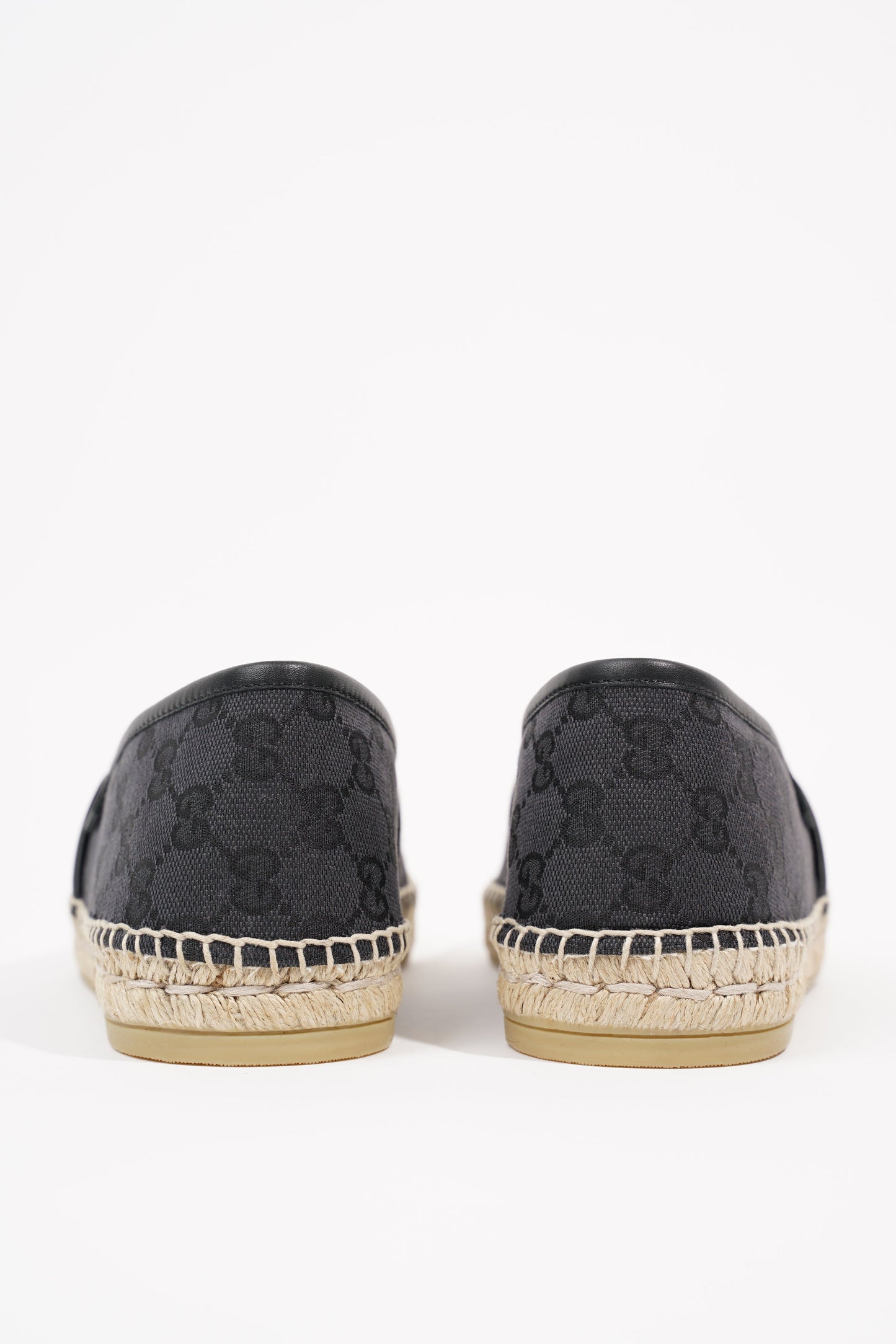 Gucci Womens Espadrilles Black EU 39.5 / UK 6.5
