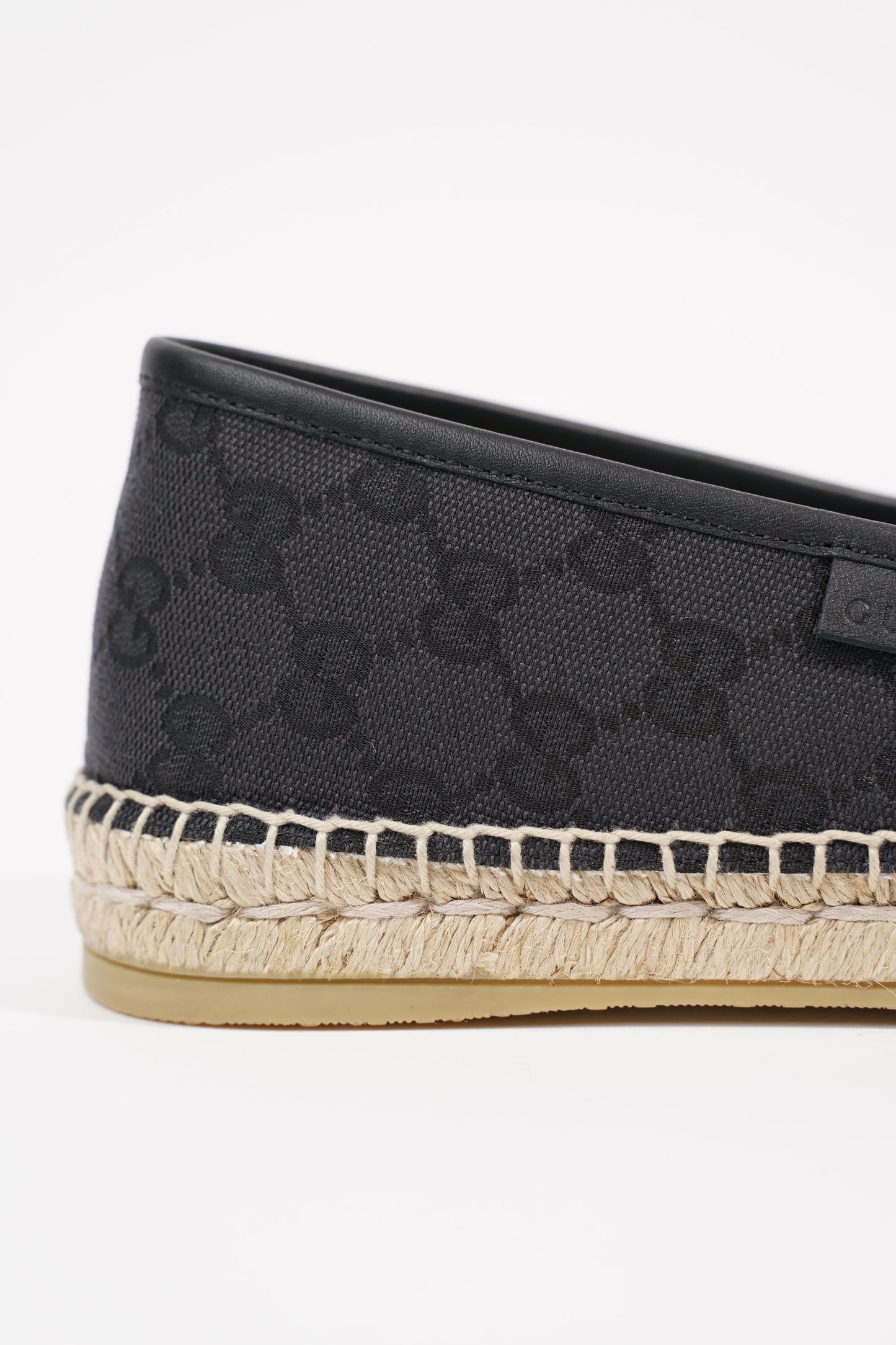 Gucci Womens Espadrilles Black EU 39.5 / UK 6.5