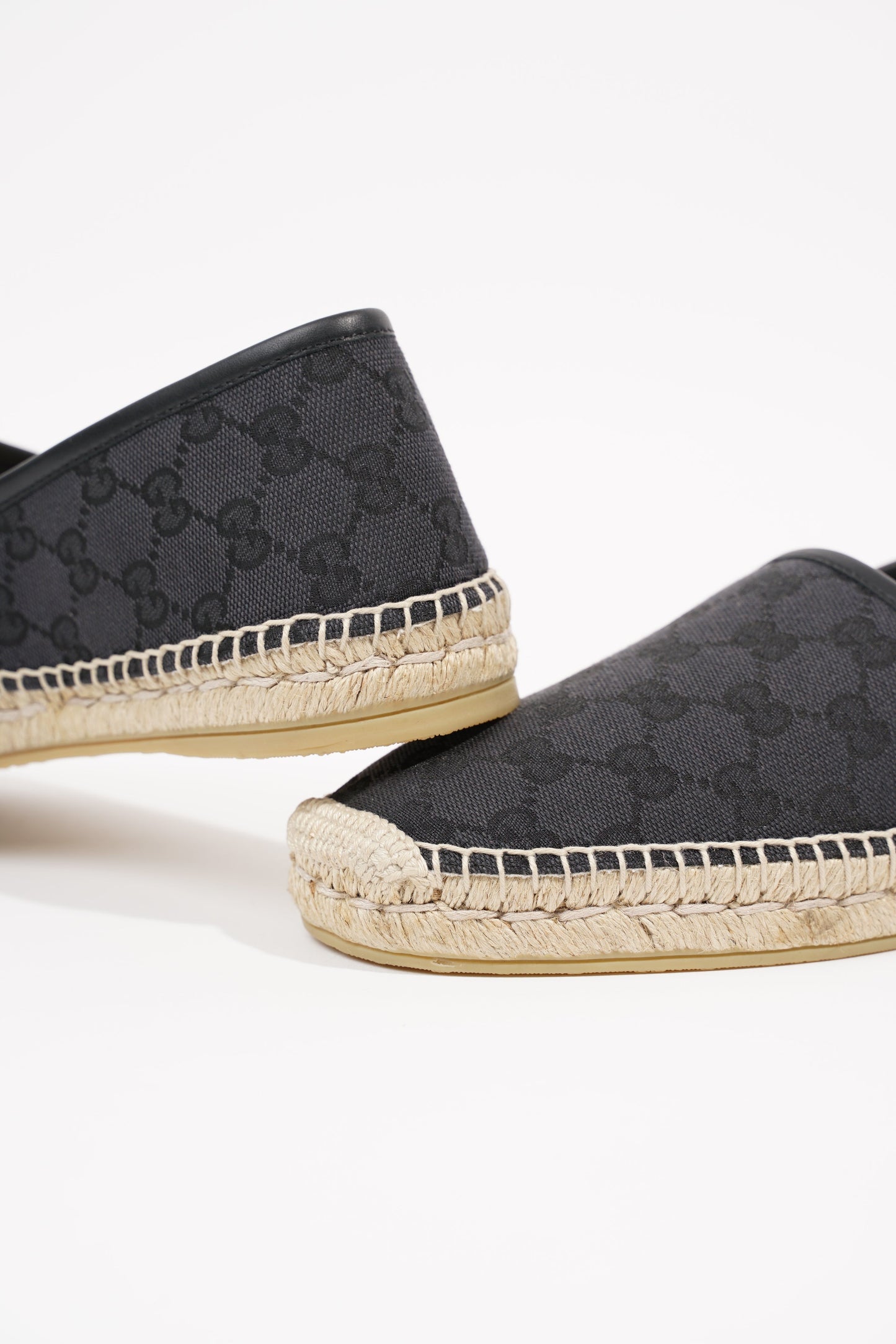 Gucci Womens Espadrilles Black EU 39.5 / UK 6.5