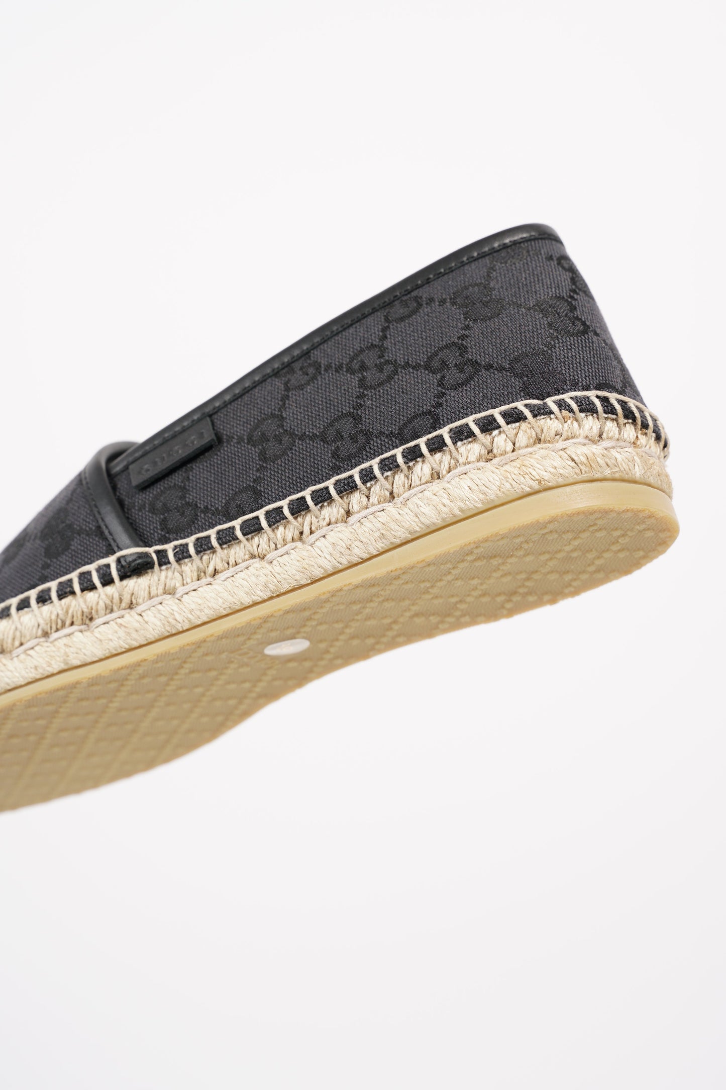 Gucci Womens Espadrilles Black EU 39.5 / UK 6.5