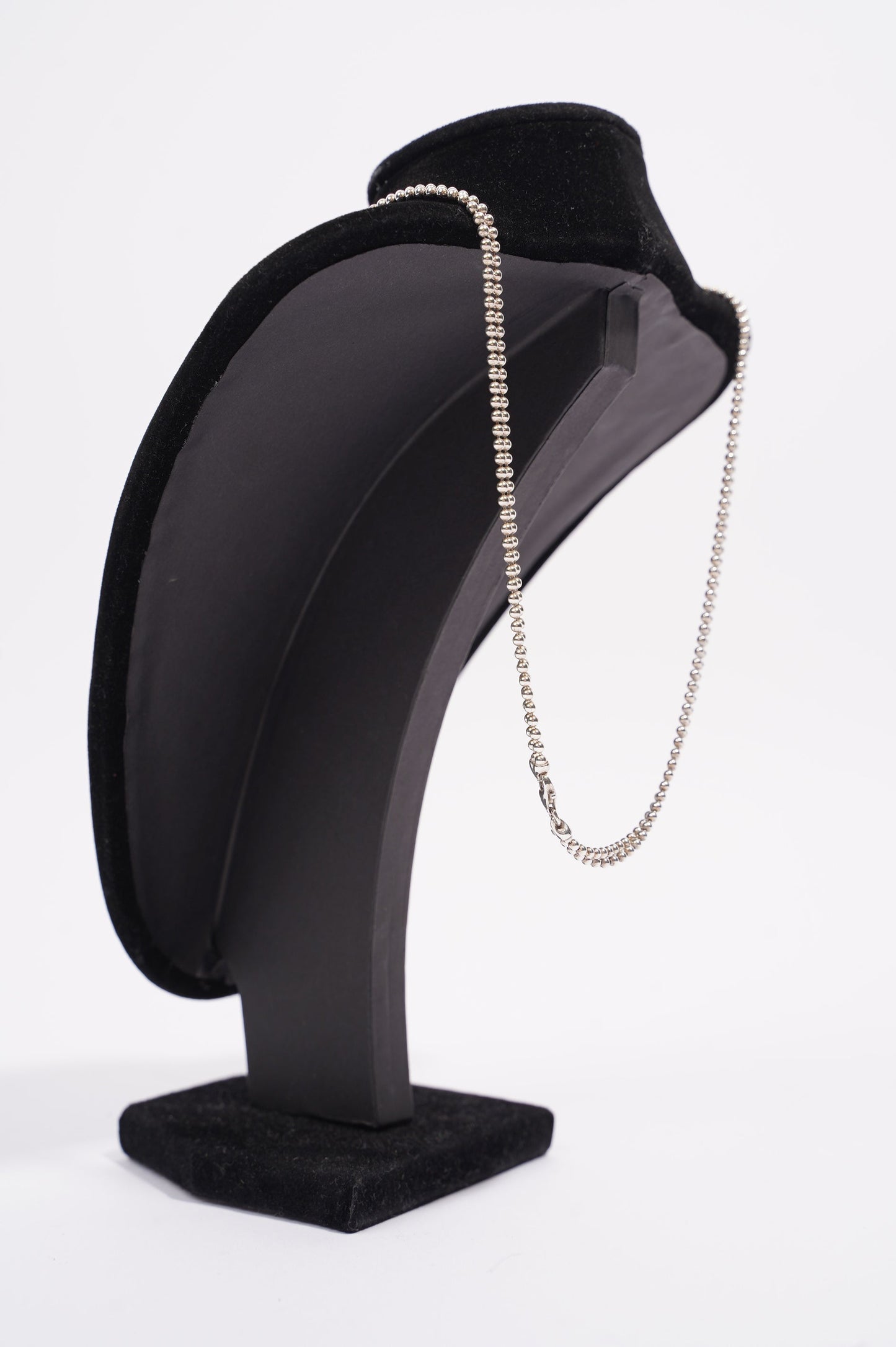 Gucci Mens Double Chain With Pendant Bar Silver