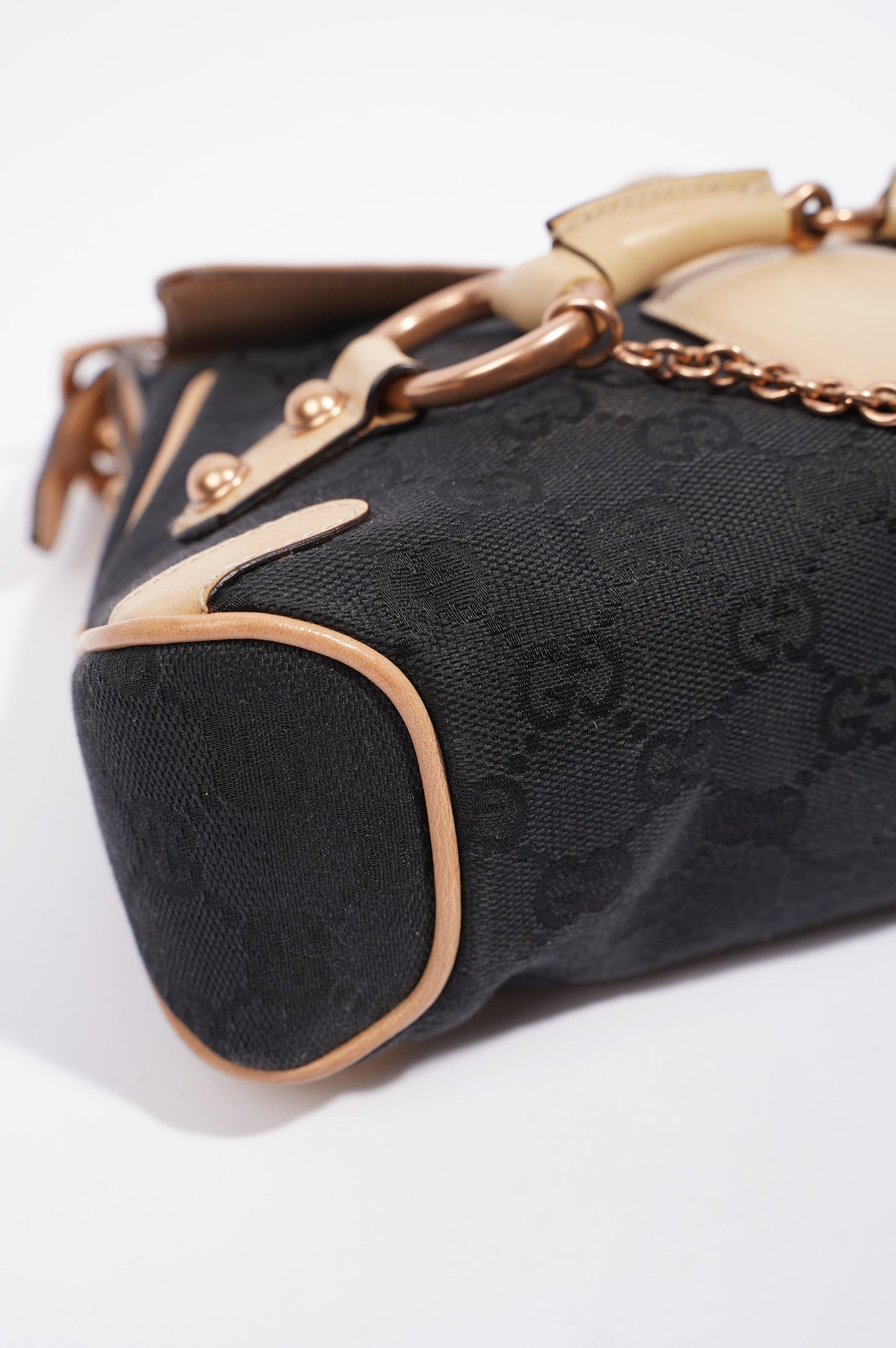 Gucci Womens Vintage Sac A Main Black / Brown