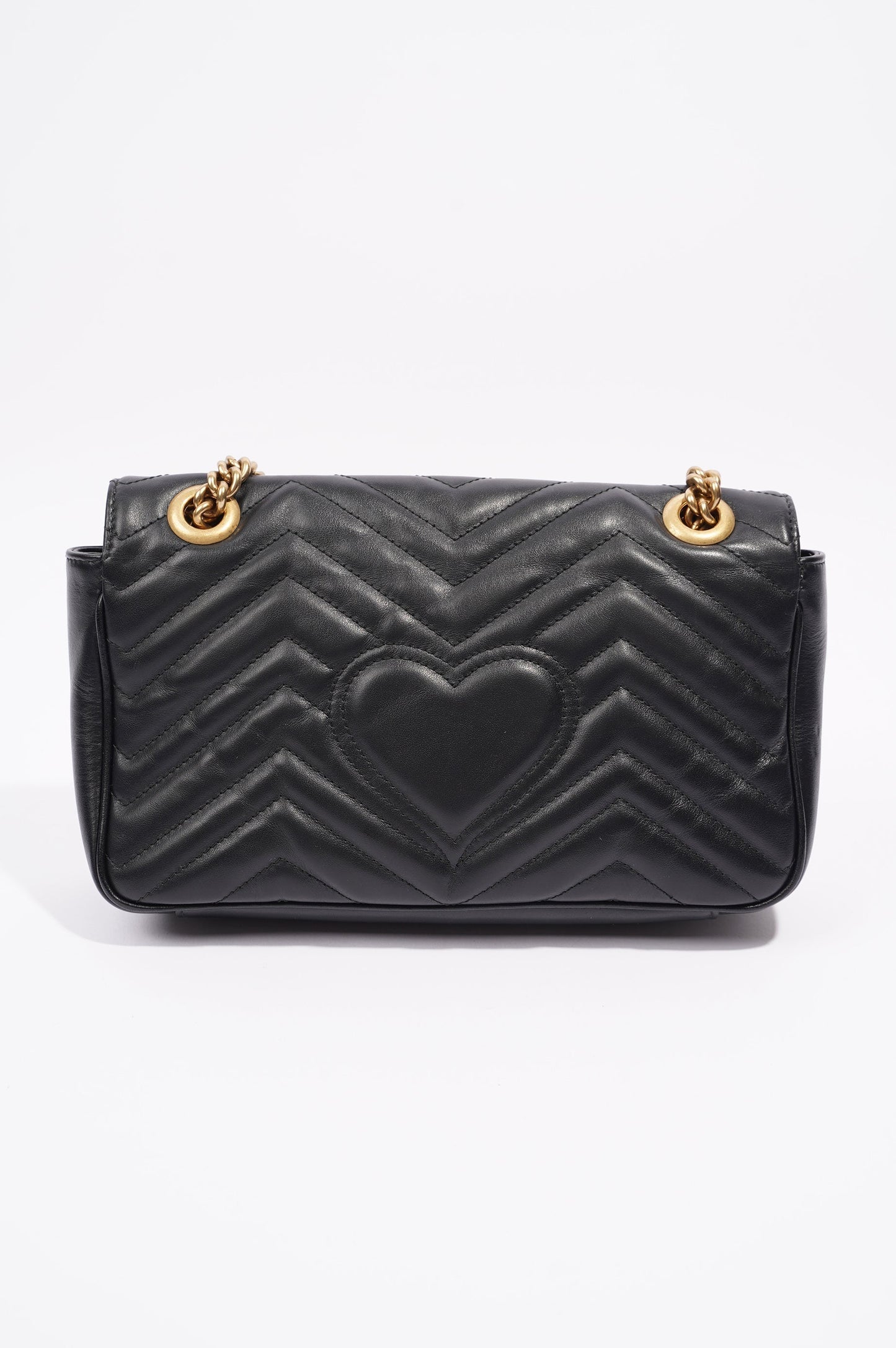 Gucci GG Marmont Bag Black Leather Small