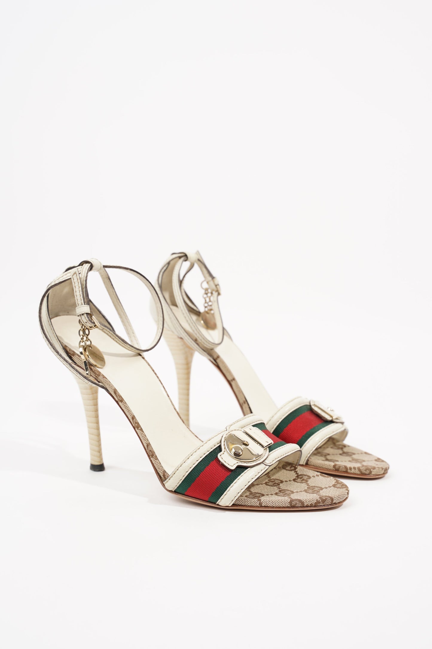 Gucci Womens Strap Sandal White Supreme EU 40 UK 7