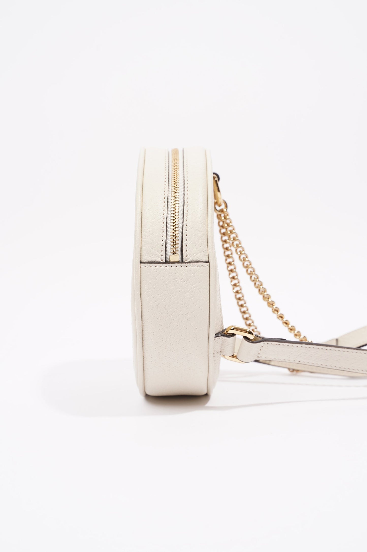 Gucci Ophidia GG Round Backpack Cream Mini