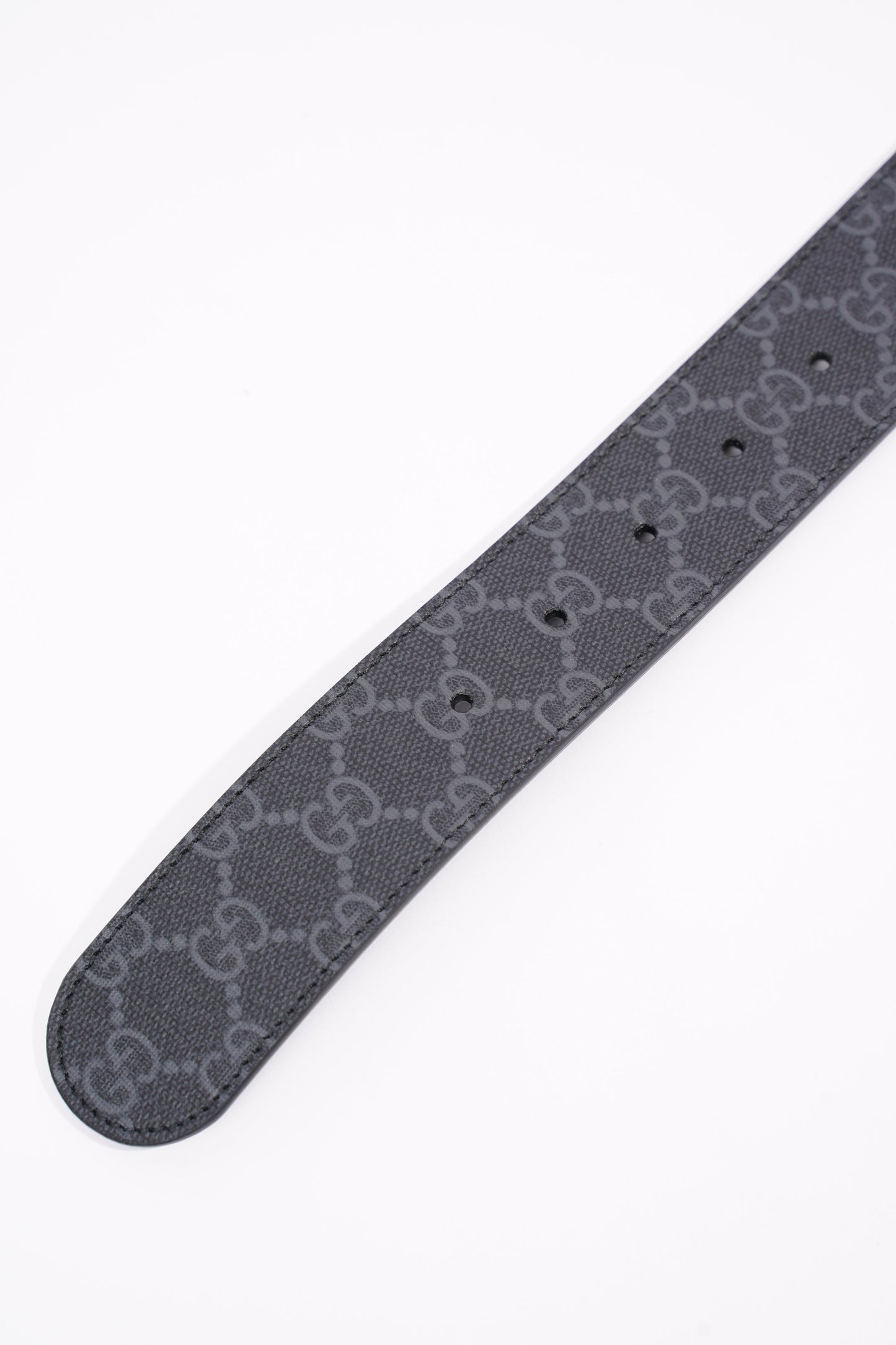 Gucci Mens Interlocking Belt Black 75cm / 30"