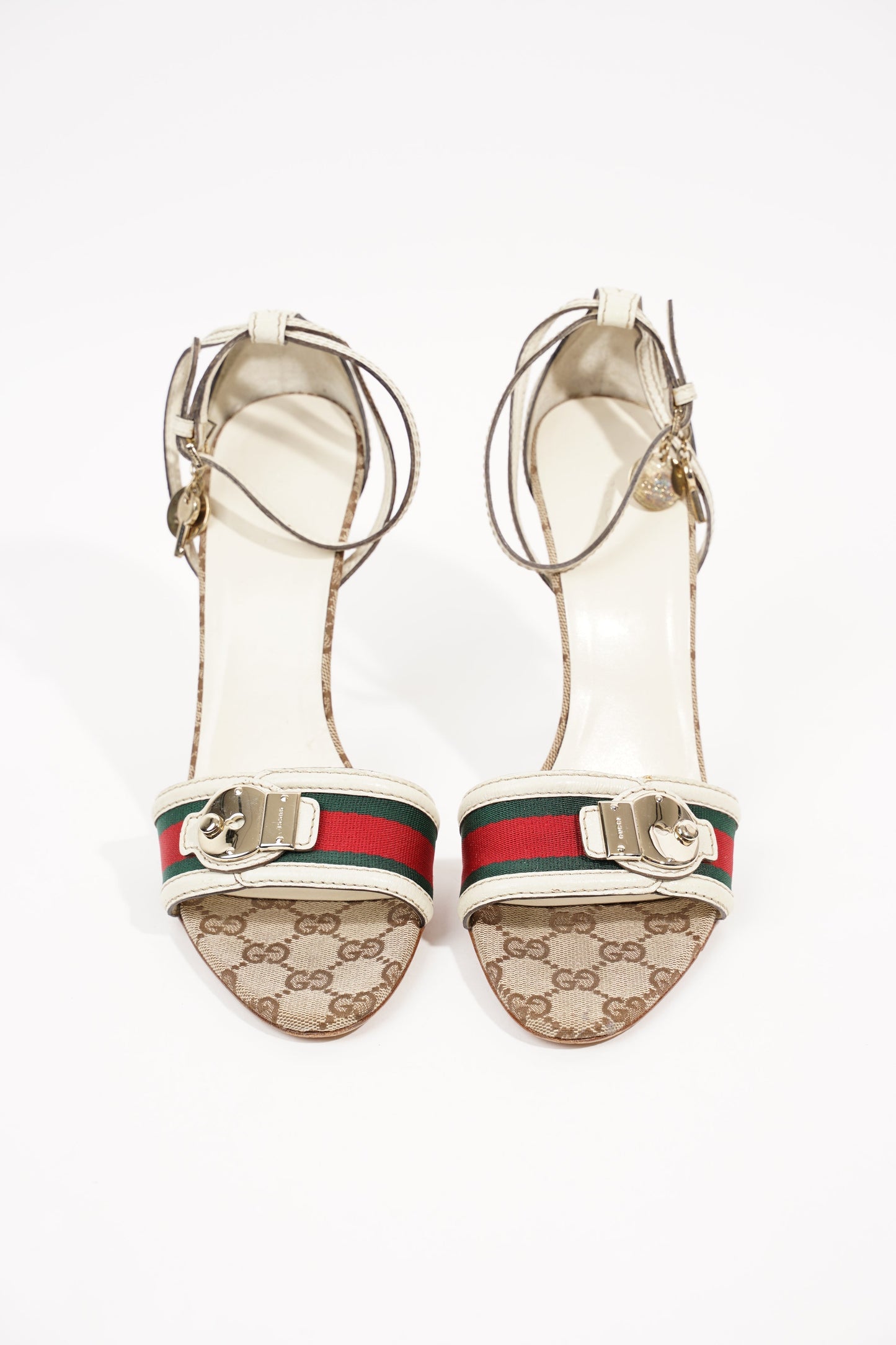 Gucci Womens Strap Sandal White Supreme EU 40 UK 7