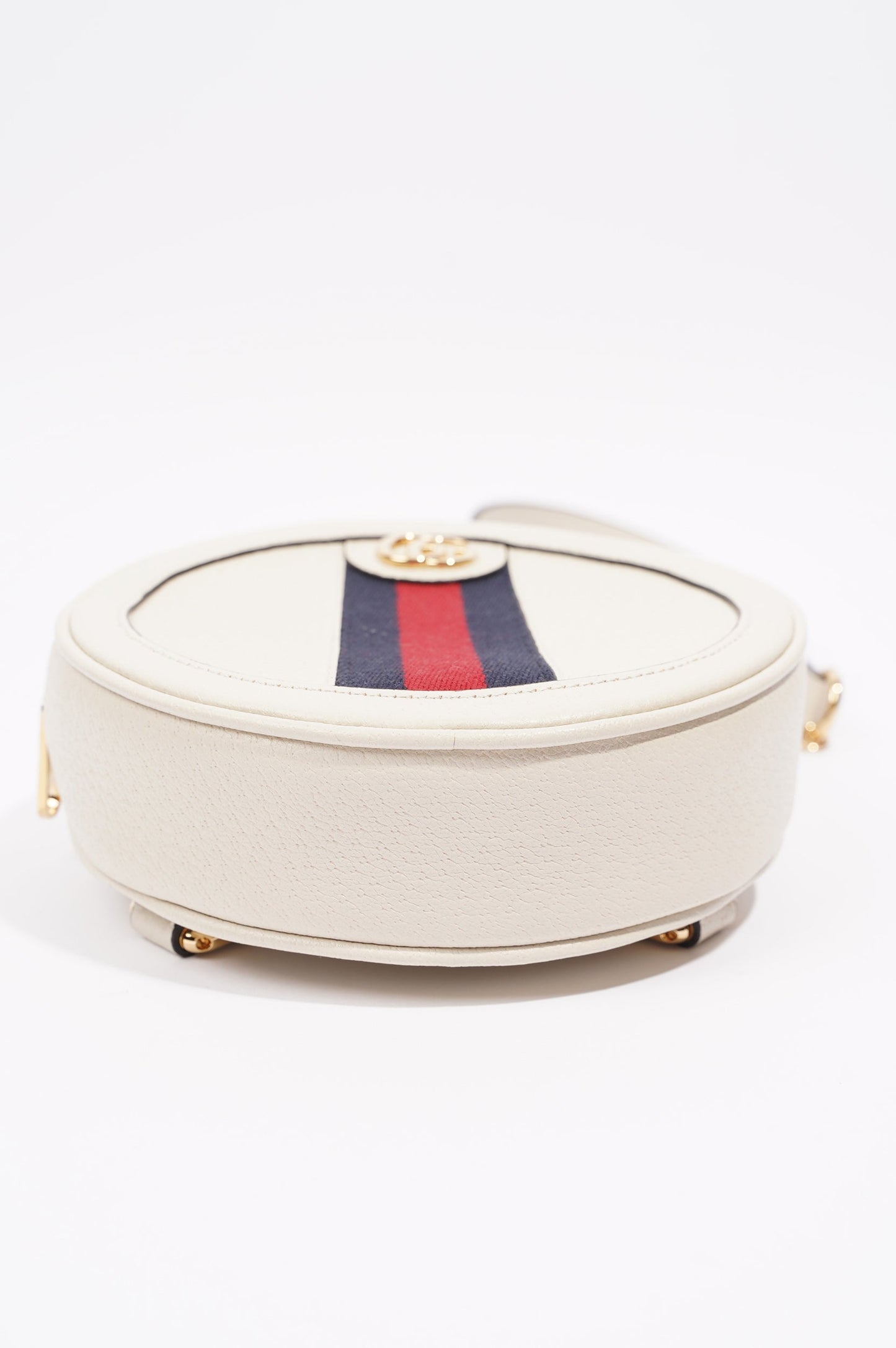 Gucci Ophidia GG Round Backpack Cream Mini