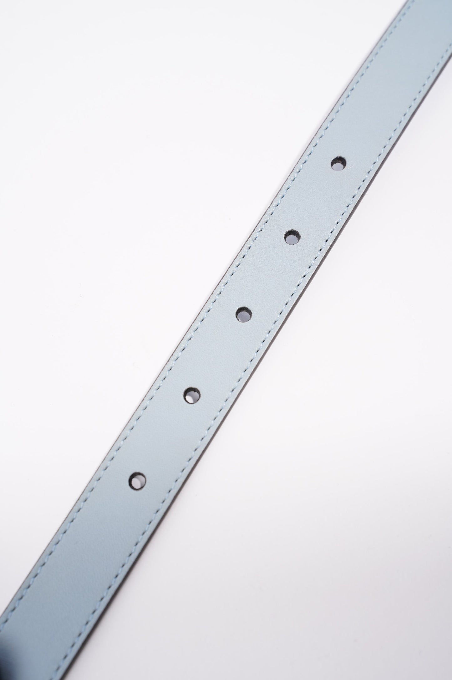 Gucci GG Marmont Belt Blue Leather 70cm - 28"