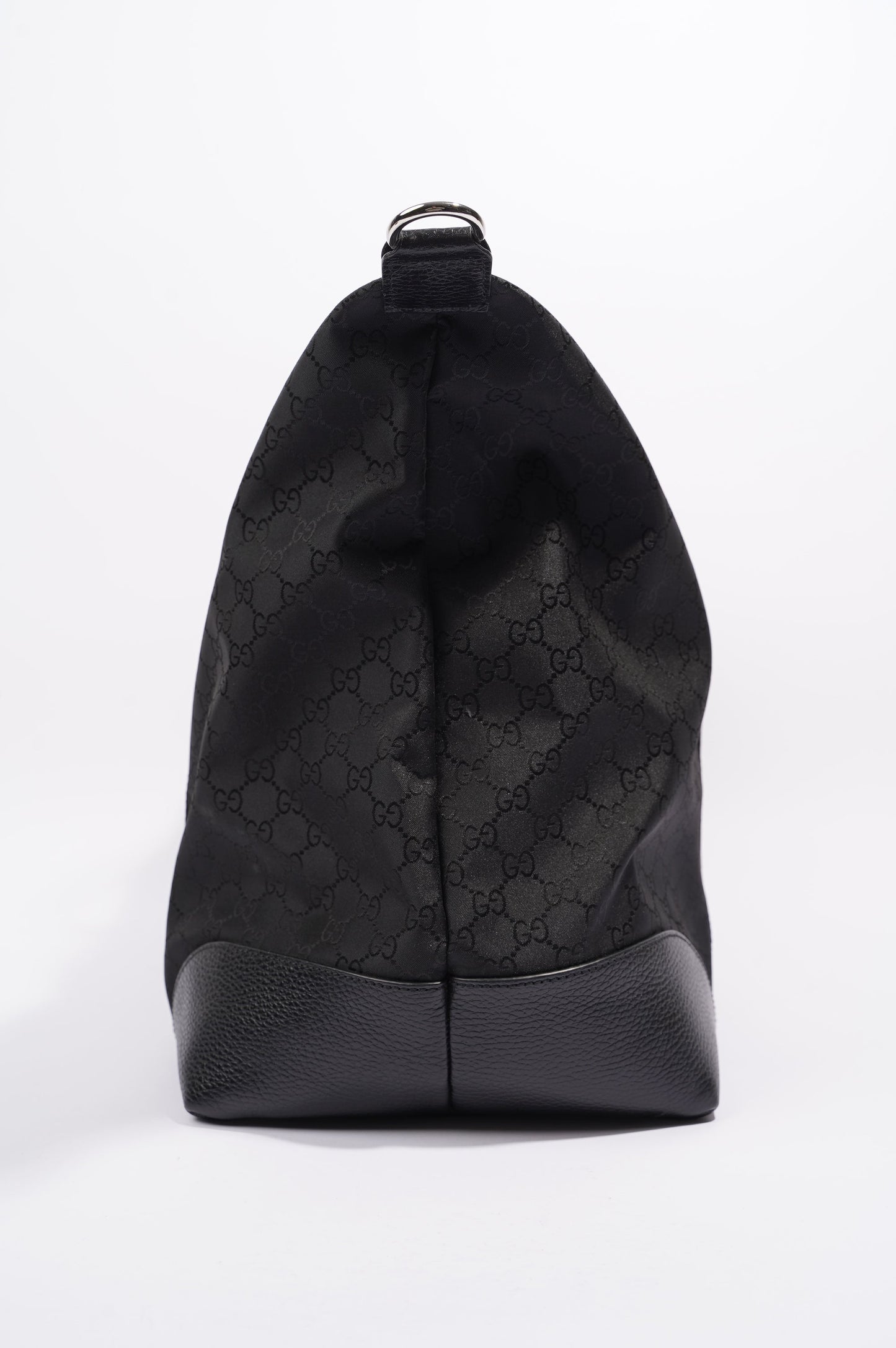 Gucci Mens Duffle Bag Grey Canvas XL