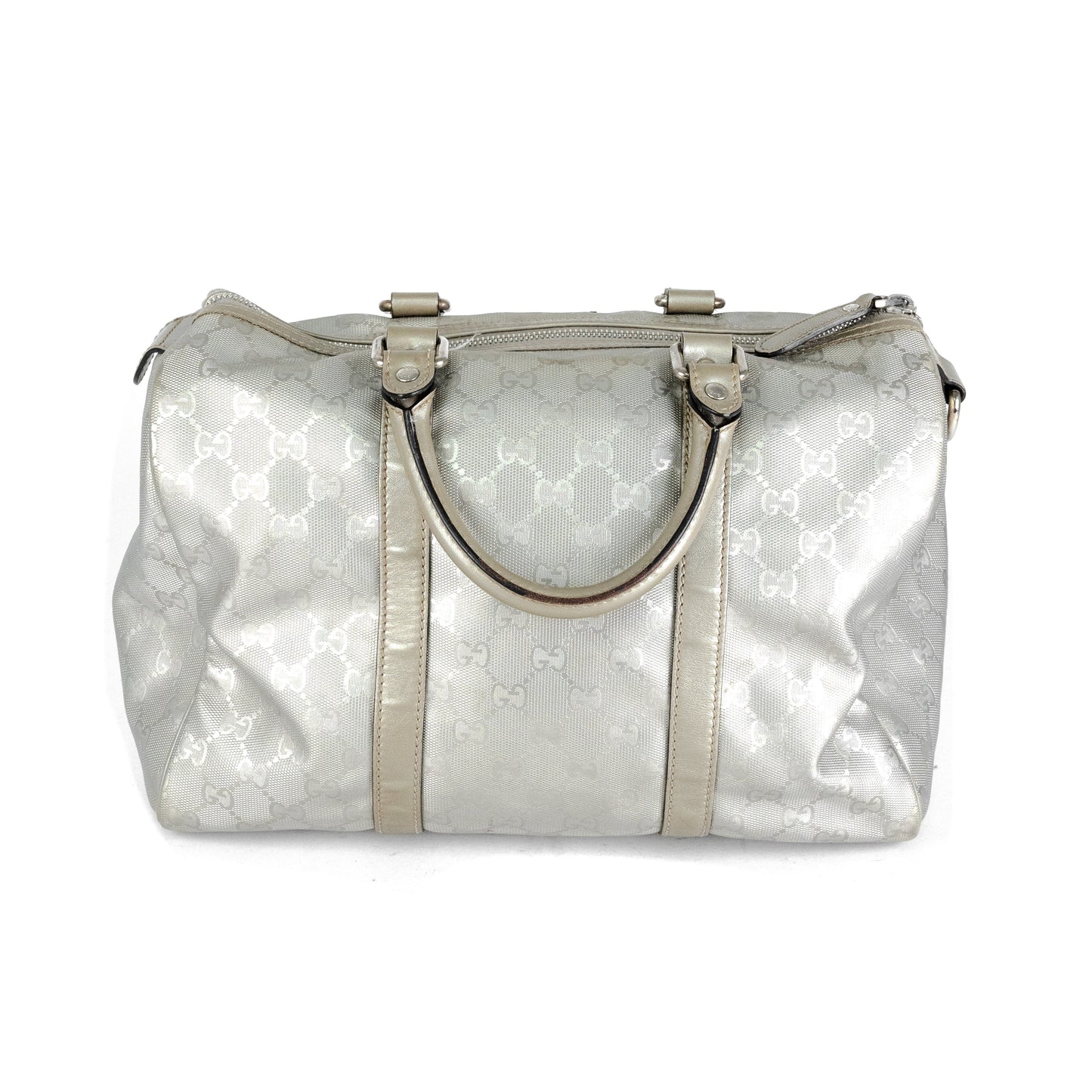 Gucci Boston Bag Silver