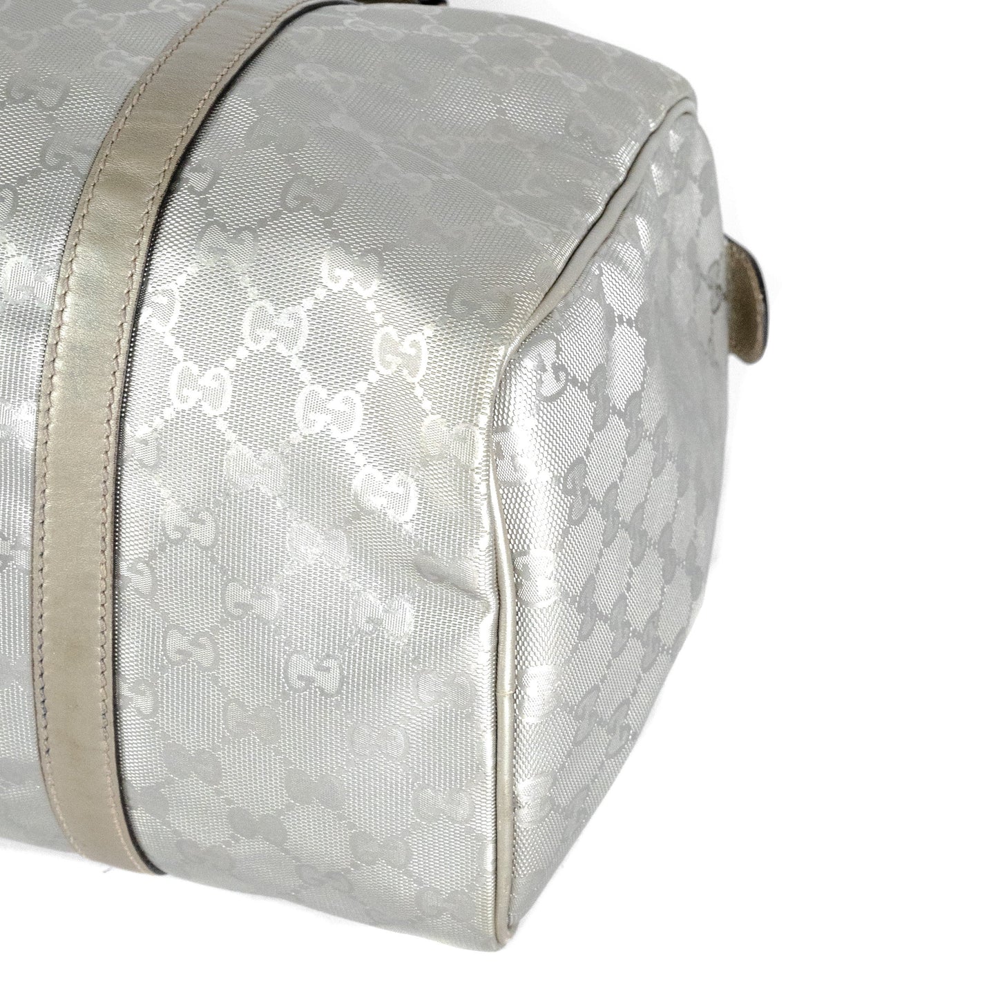 Gucci Boston Bag Silver