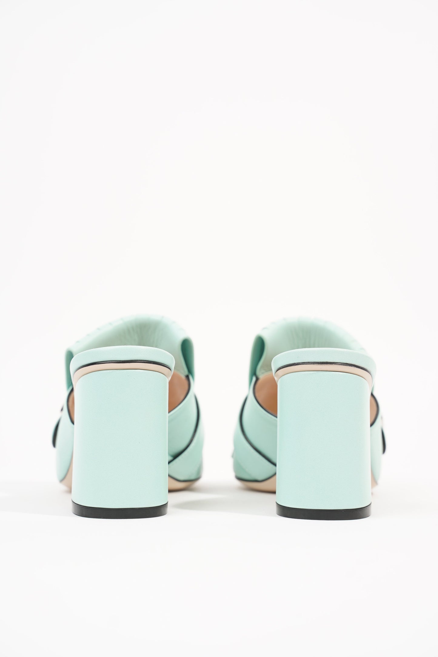 Gucci Womens Marmont Fringe Sandal Baby Blue EU 36 / UK 3