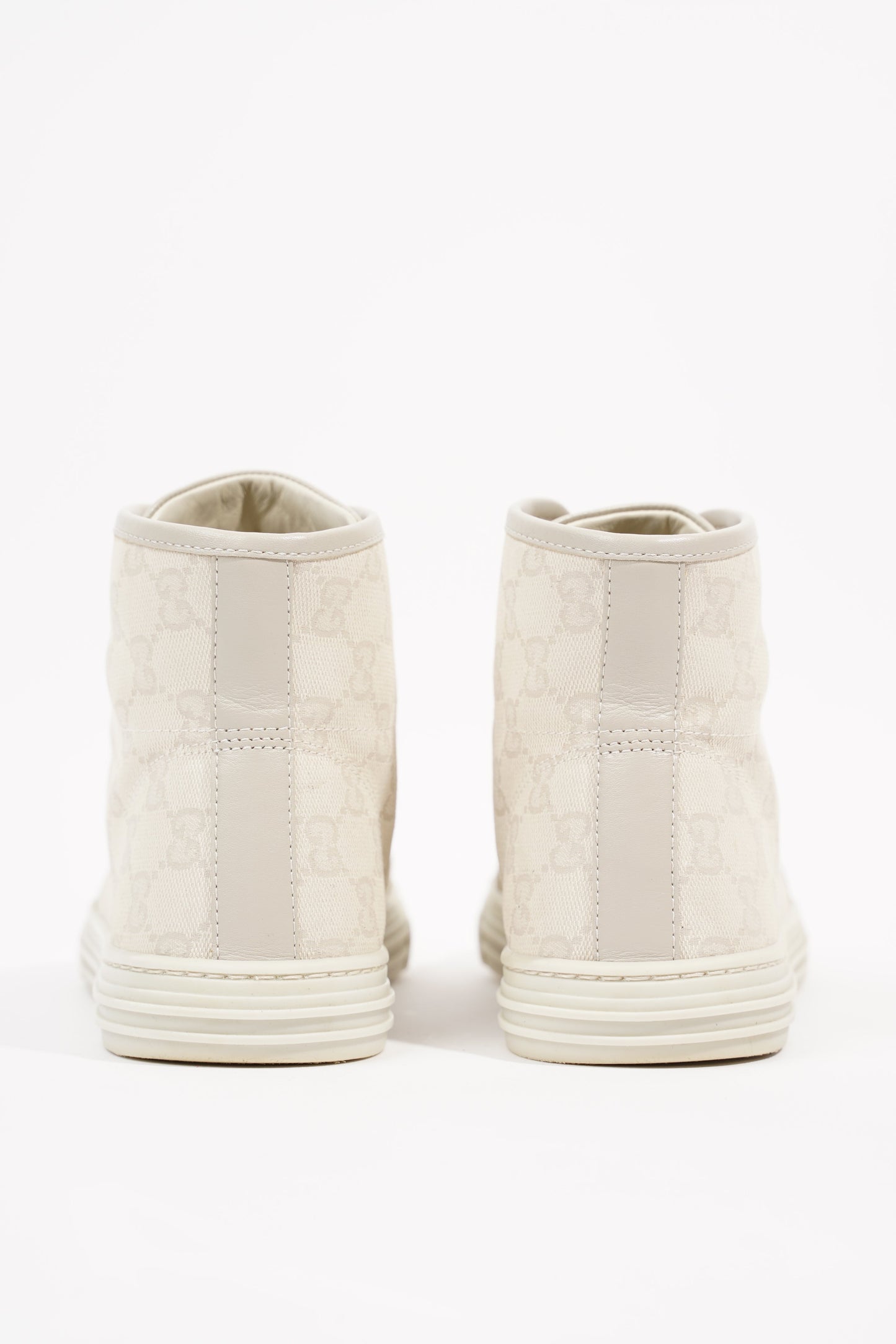 Gucci Womens GG High Top Beige EU 37.5 / UK 4.5