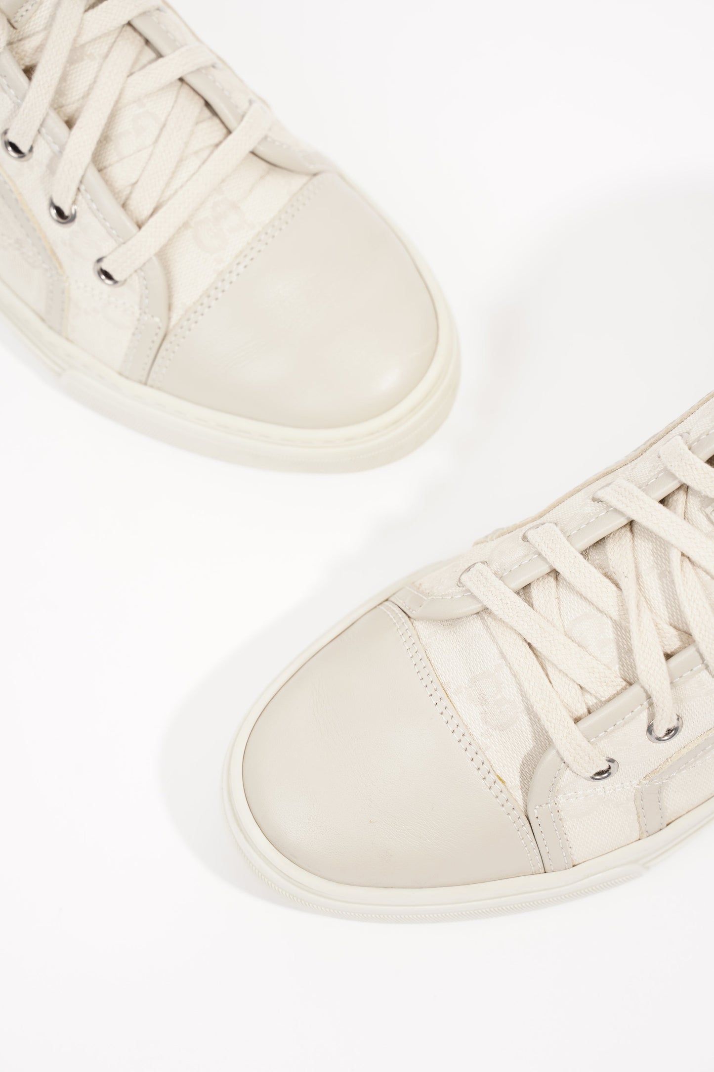 Gucci Womens GG High Top Beige EU 37.5 / UK 4.5