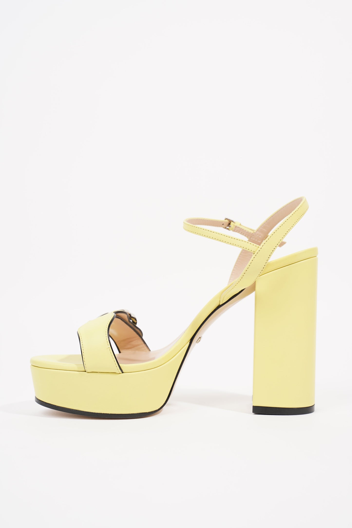 Gucci Womens Marmont Sandal Banana EU 38.5 / UK 5.5