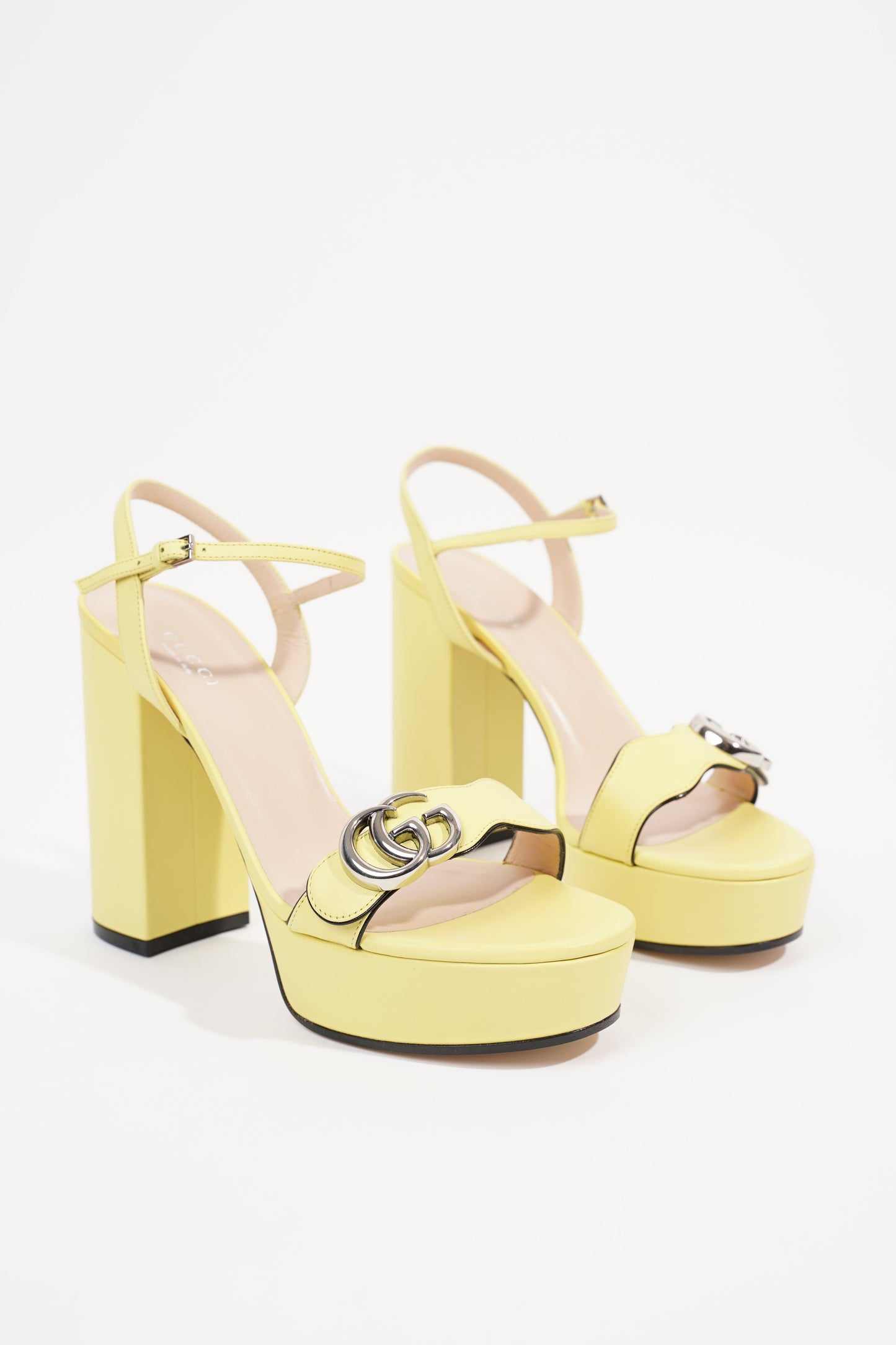 Gucci Womens Marmont Sandal Banana EU 38.5 / UK 5.5