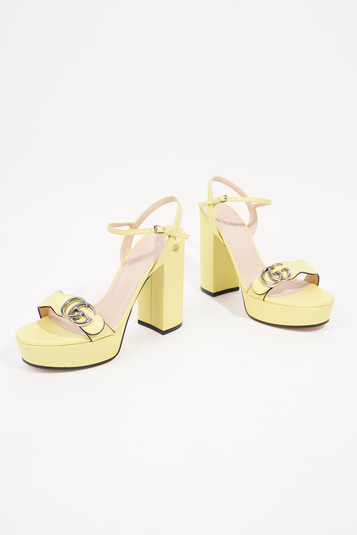 Gucci Womens Marmont Sandal Banana EU 38.5 / UK 5.5