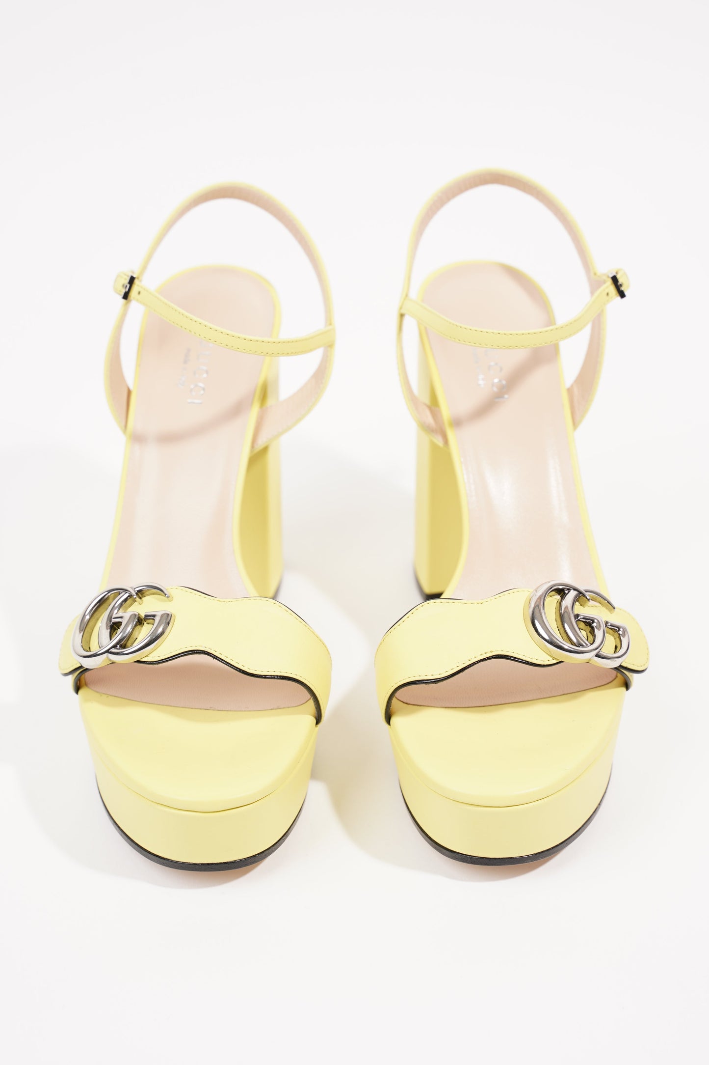 Gucci Womens Marmont Sandal Banana EU 38.5 / UK 5.5