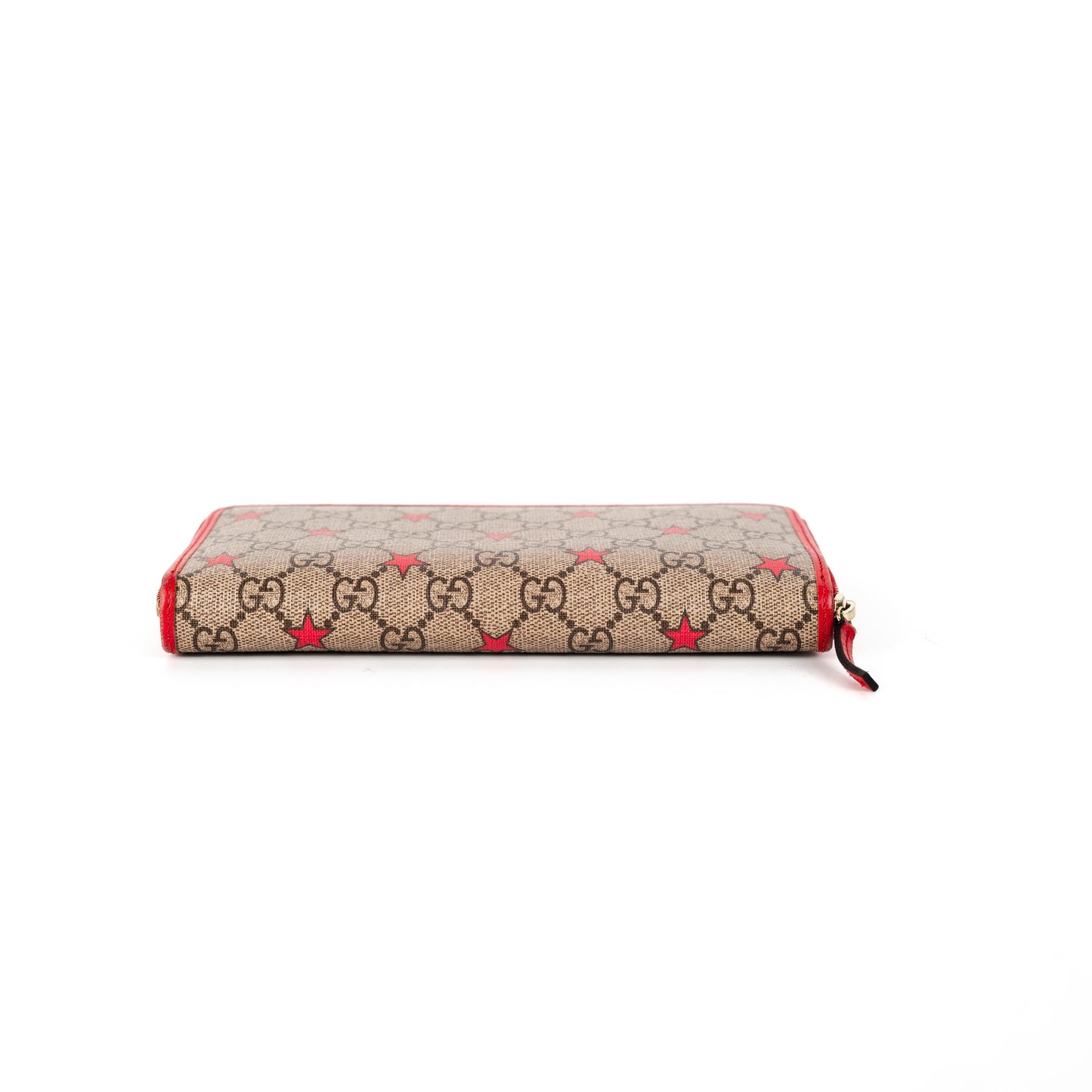 Gucci Supreme Star Zip around Wallet with Key Pouch Monogram