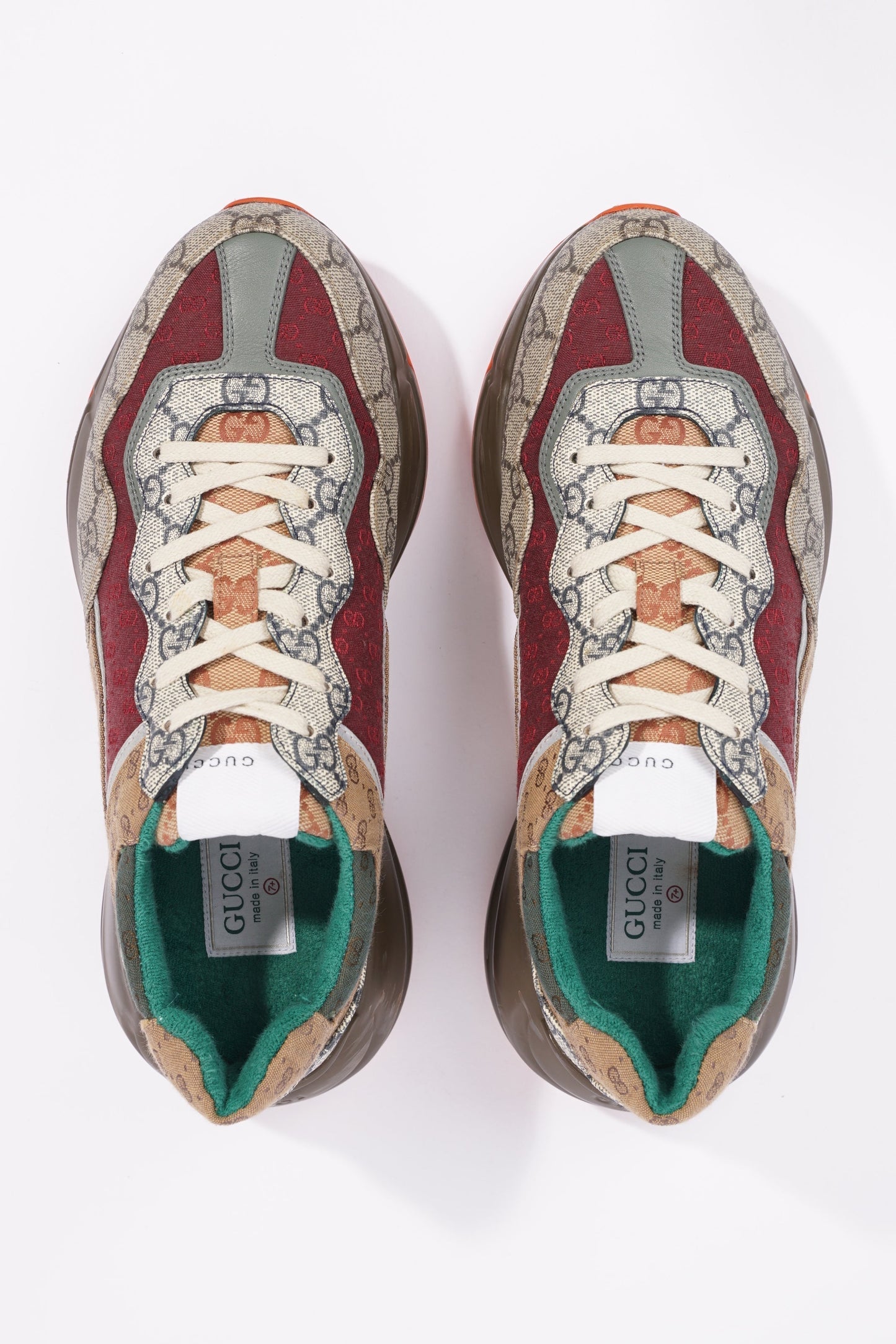 Gucci Mens Rhyton Multi / Print EU 41.5 / UK 7.5
