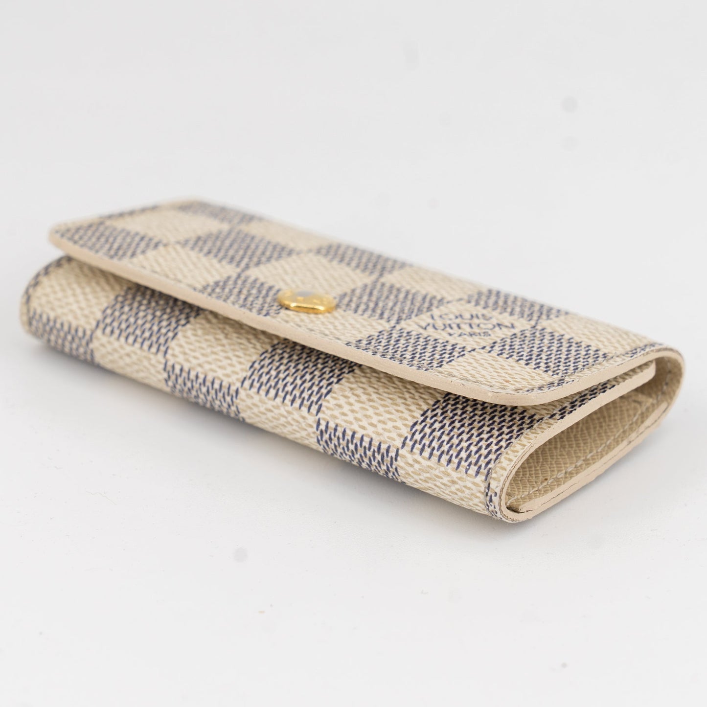 Louis Vuitton Damier Azur key holder