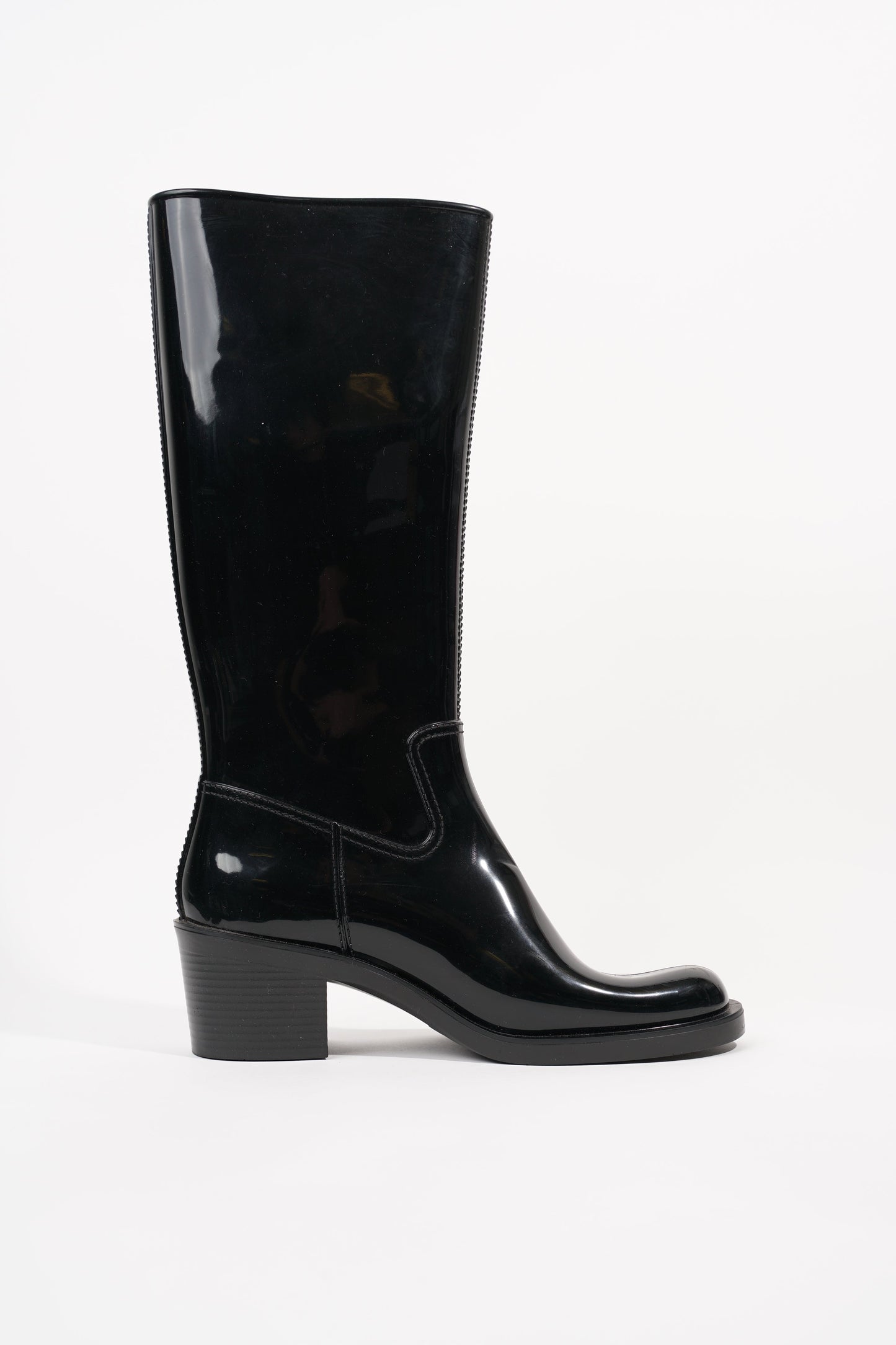 Gucci Womens GG Rainboot Black EU 40 / UK 7