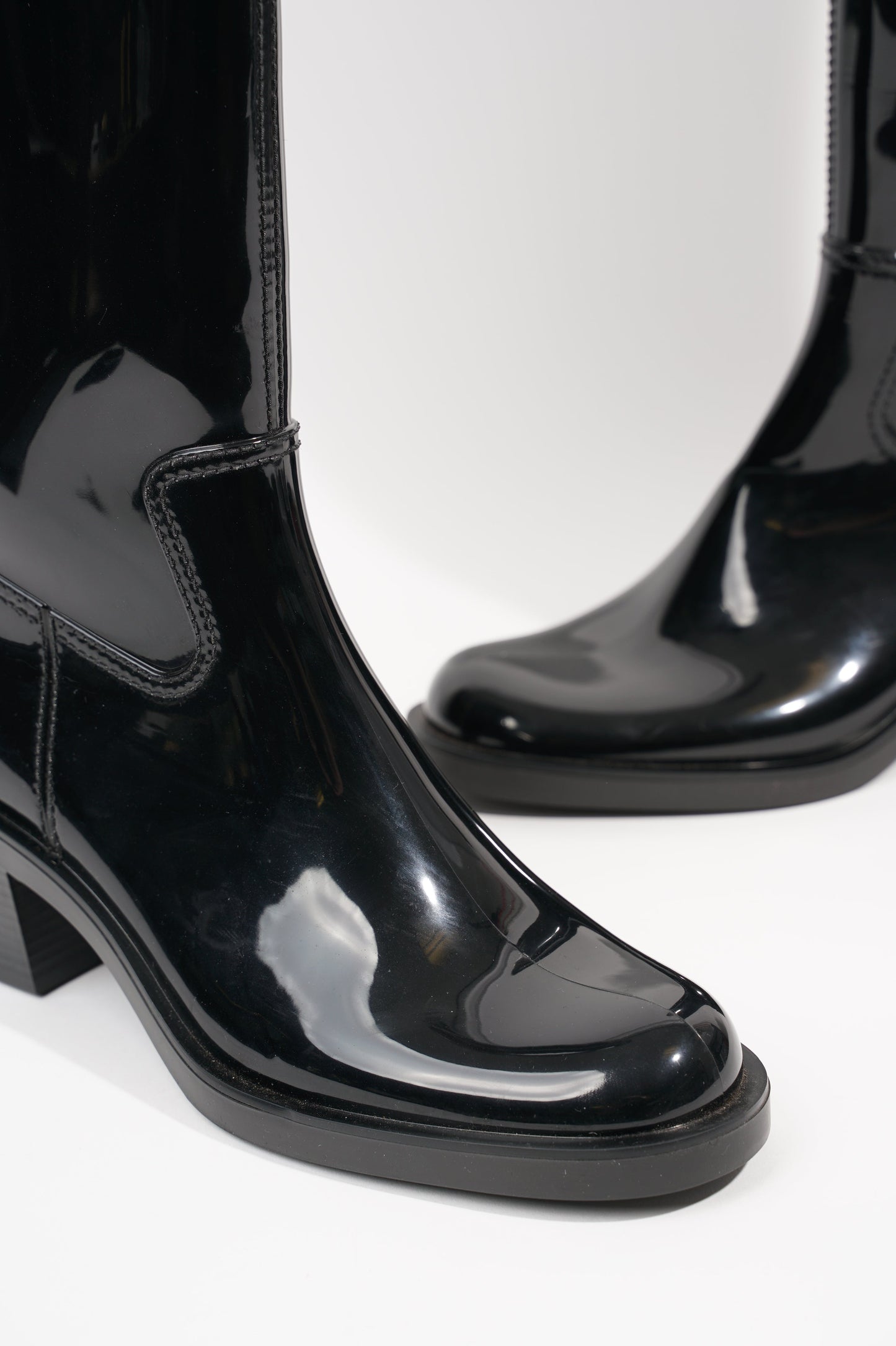 Gucci Womens GG Rainboot Black EU 40 / UK 7