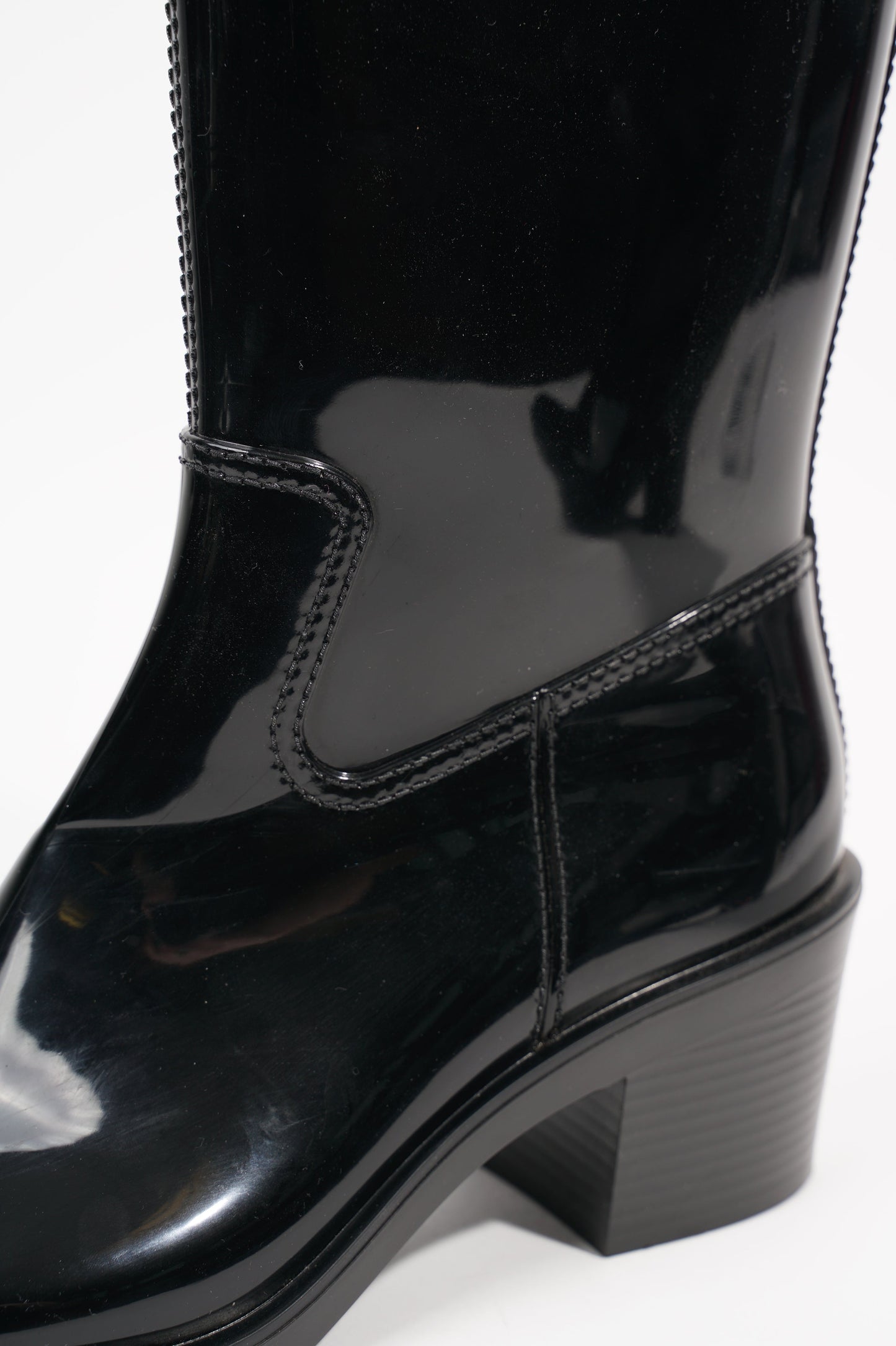 Gucci Womens GG Rainboot Black EU 40 / UK 7