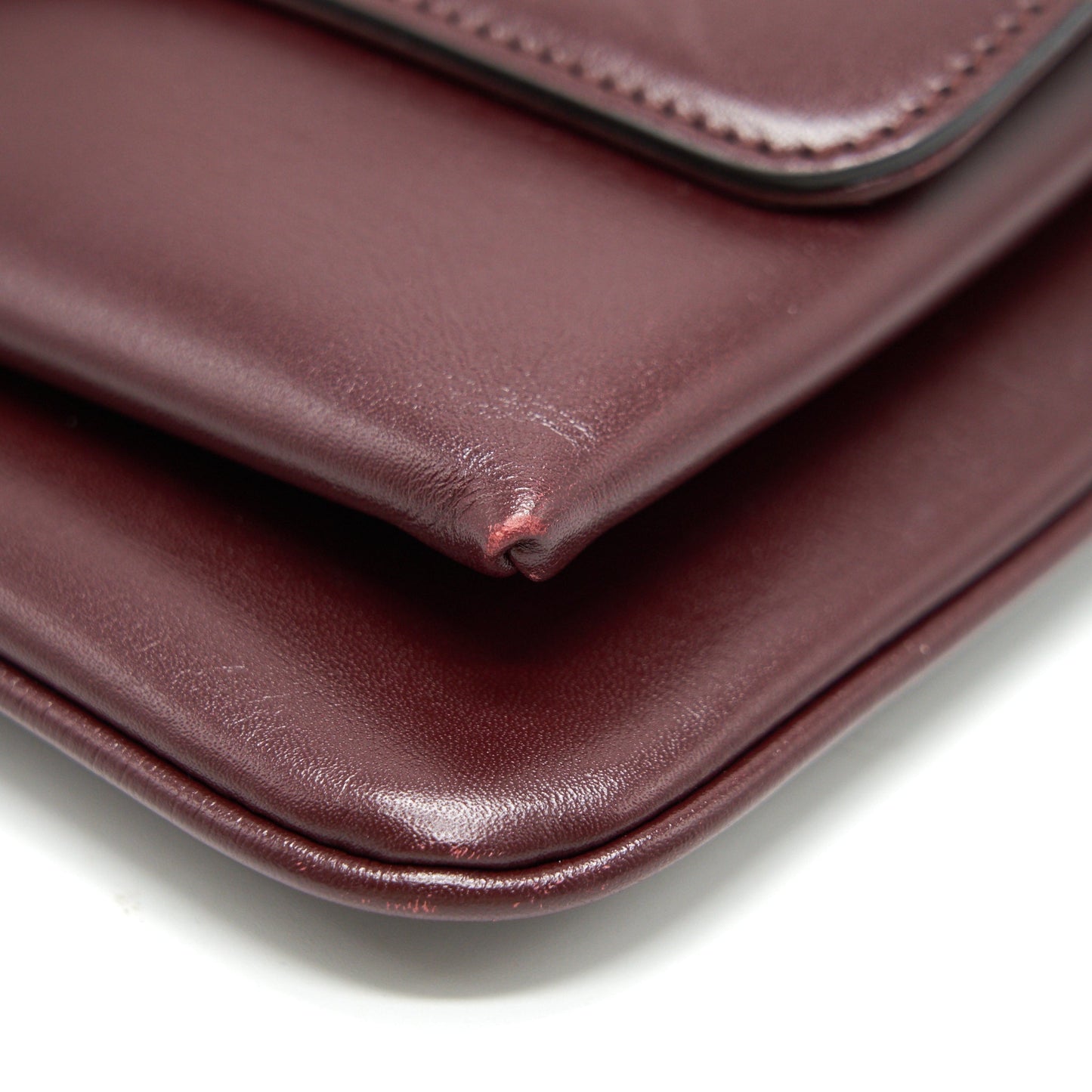 Gucci Arli Small Shoulder Bag Burgundy with GHW