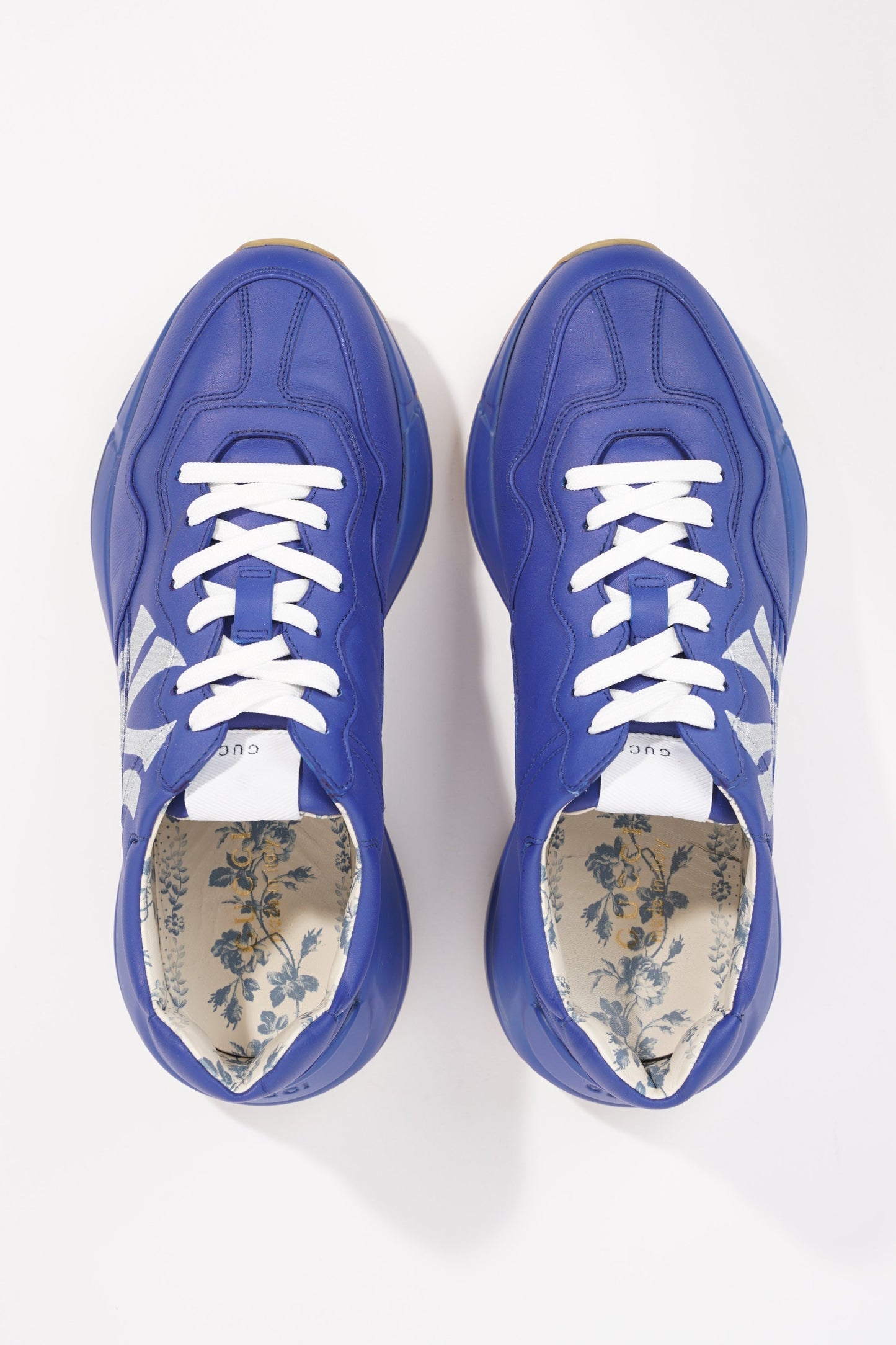 Gucci Mens Rhyton New York Yankees Blue / White EU 42.5 / UK 8.5